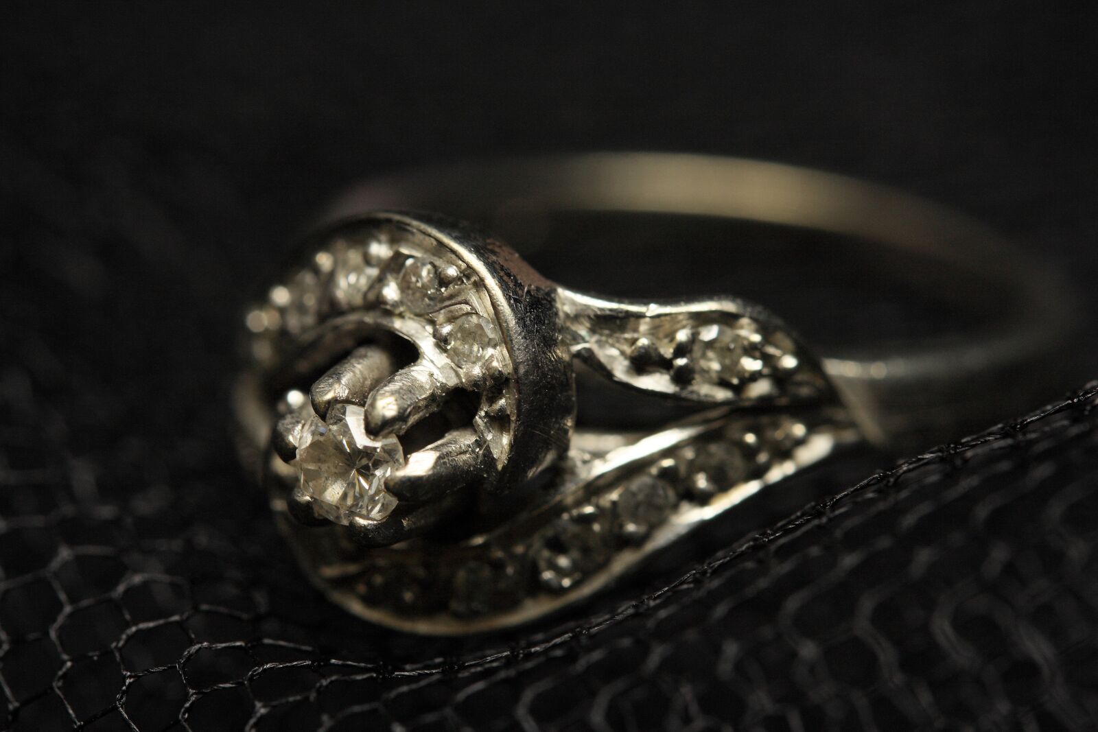 Canon EOS 40D sample photo. Ring, jewelry, diamond photography