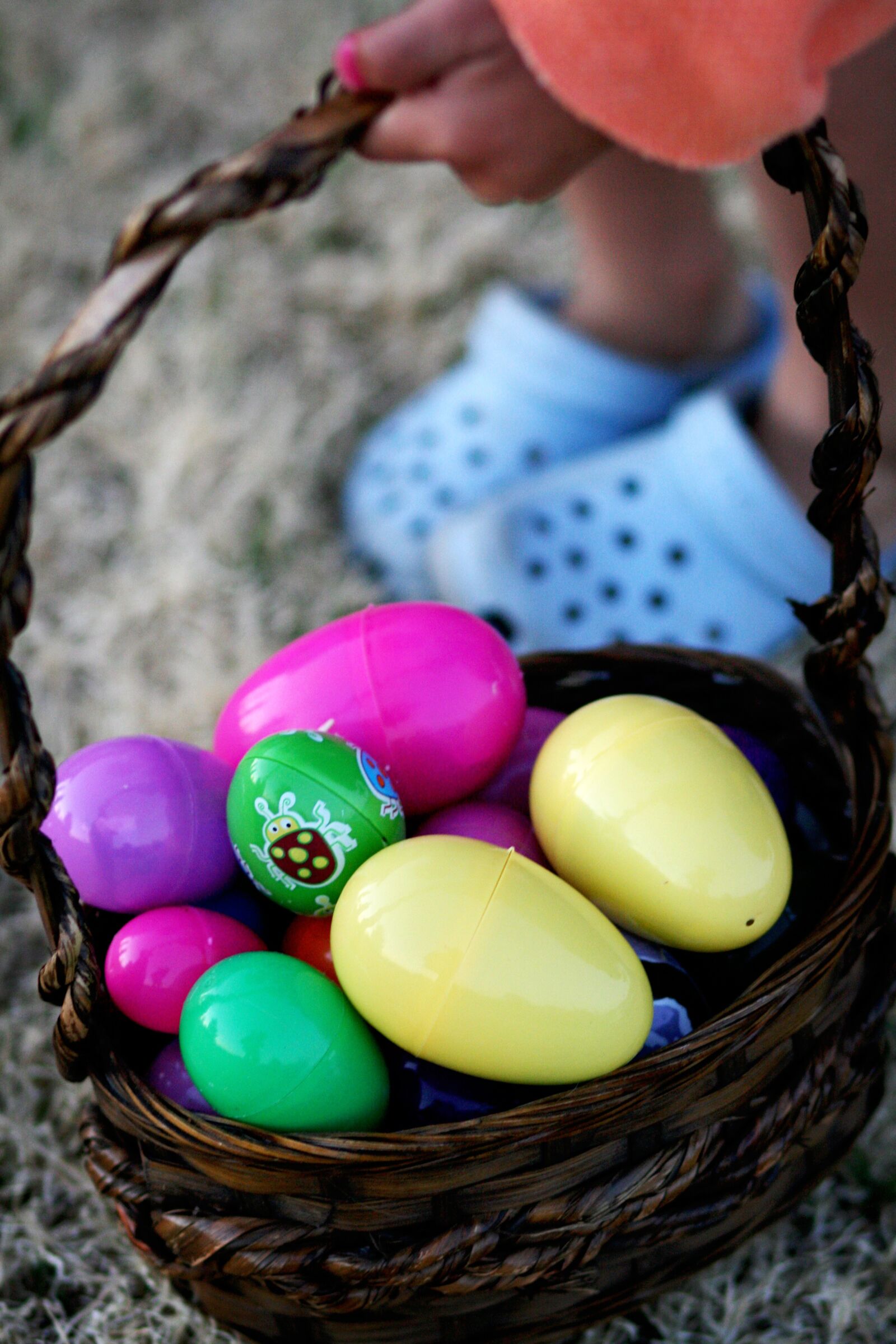 Canon EOS 400D (EOS Digital Rebel XTi / EOS Kiss Digital X) sample photo. Easter, eggs, color photography