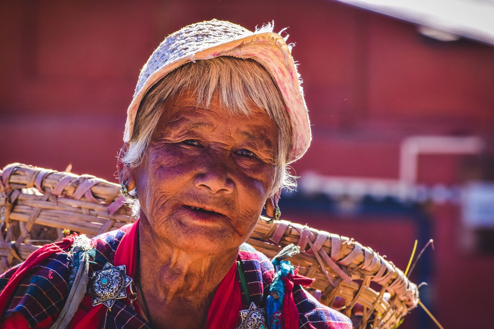 Nikon D5300 sample photo. Bhutanese woman, female, culture photography
