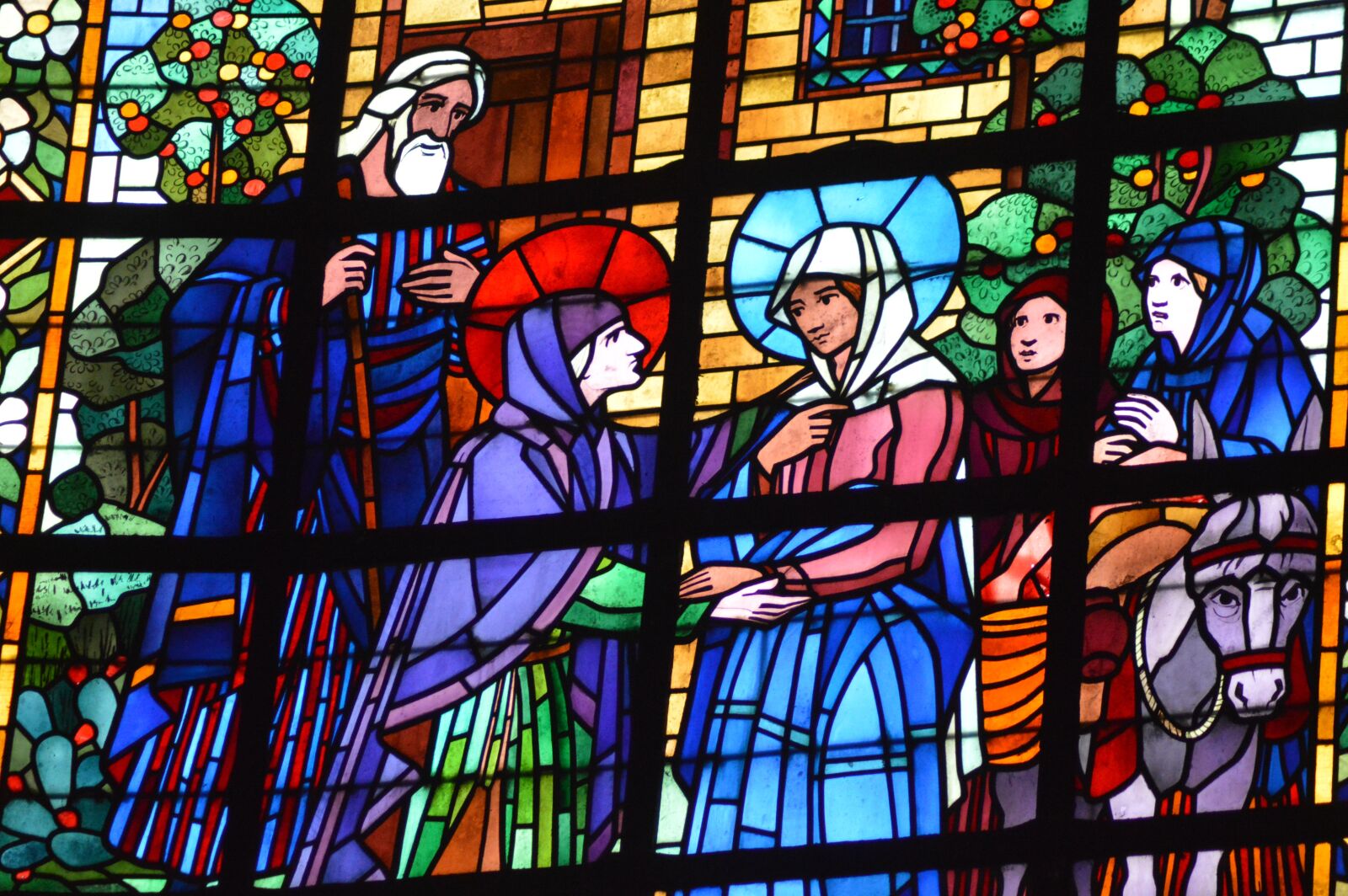Nikon D3200 sample photo. Stained glass, window, church photography