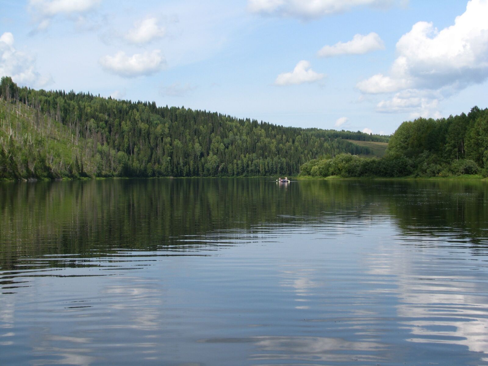 Canon POWERSHOT S5 IS sample photo. The vishera river, perm photography