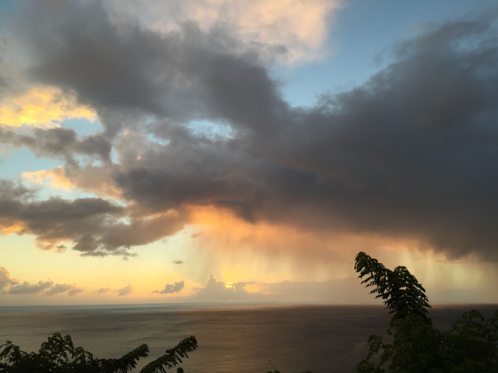 Apple iPhone 6 sample photo. Cloudy sky, stormy, sunset photography