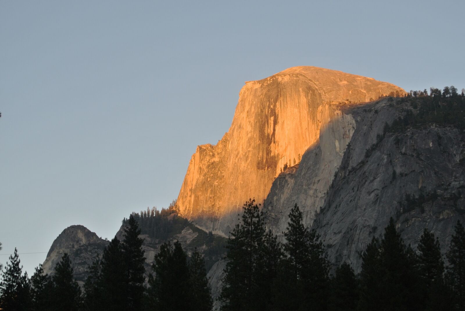 Nikon 1 Nikkor VR 10-30mm F3.5-5.6 sample photo. Yosemite, half dome, sunset photography