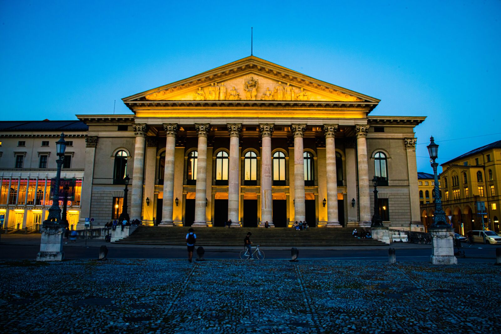 Nikon D850 sample photo. Munich, opera, night photography