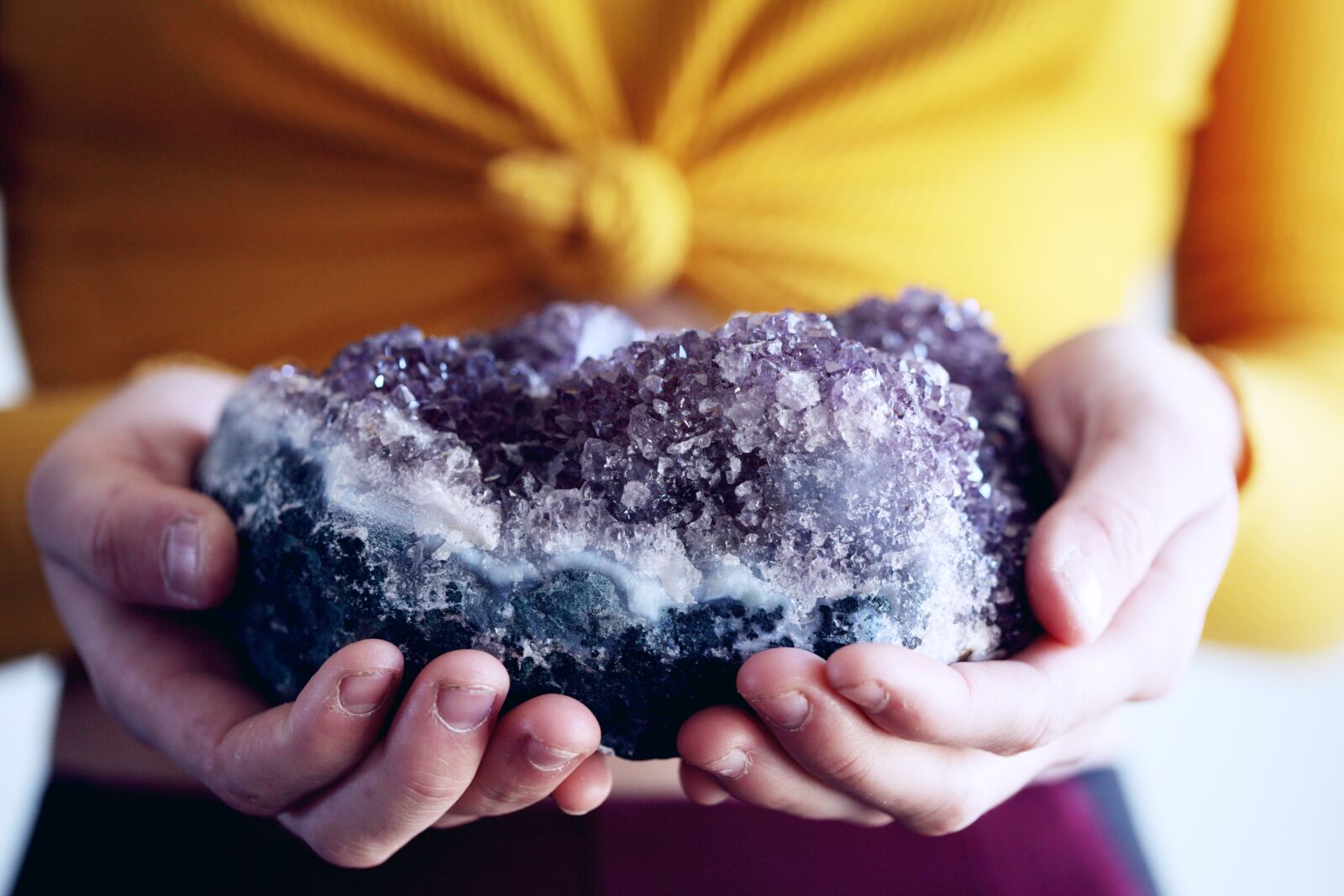 Canon EOS 5D Mark II sample photo. Crystals, crystal, amethyst photography