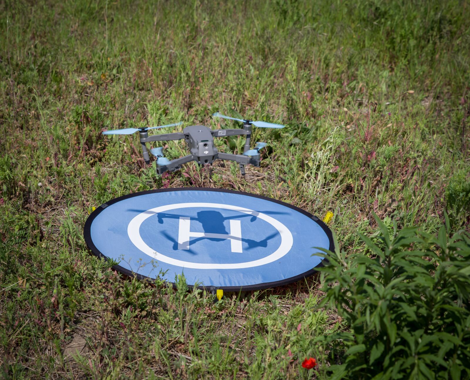 Pentax K-1 Mark II sample photo. Landing, landing site, quadrocopter photography