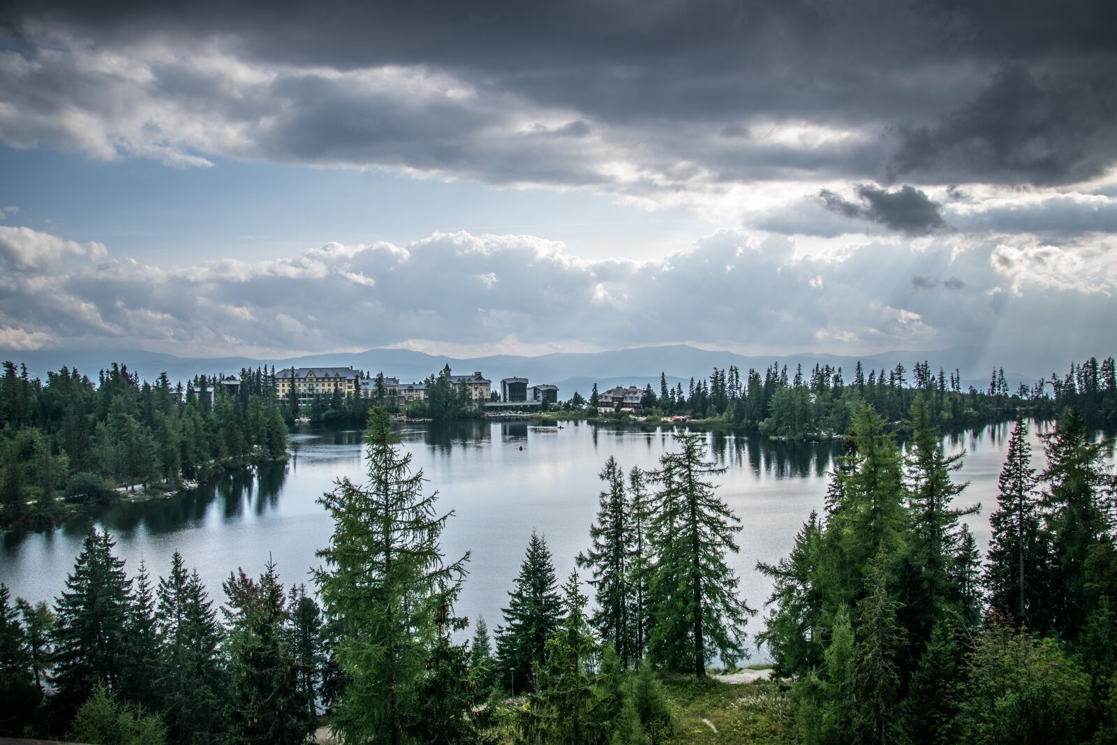 Nikon D5300 sample photo. Panorama, pleso, high tatras photography
