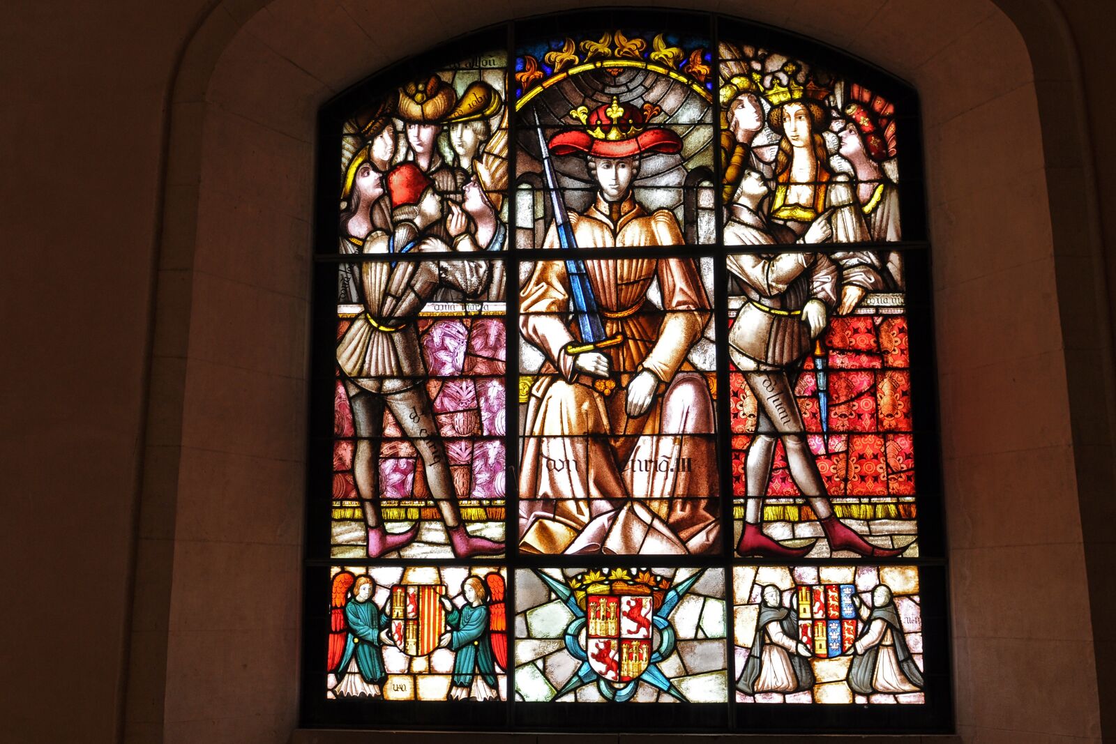 Nikon D90 sample photo. Stained-glass window, window, art photography