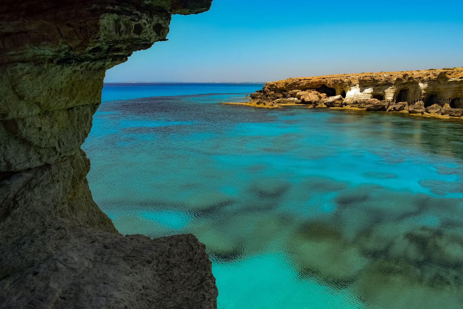 Nikon D3300 sample photo. Rocky coast, sea caves photography