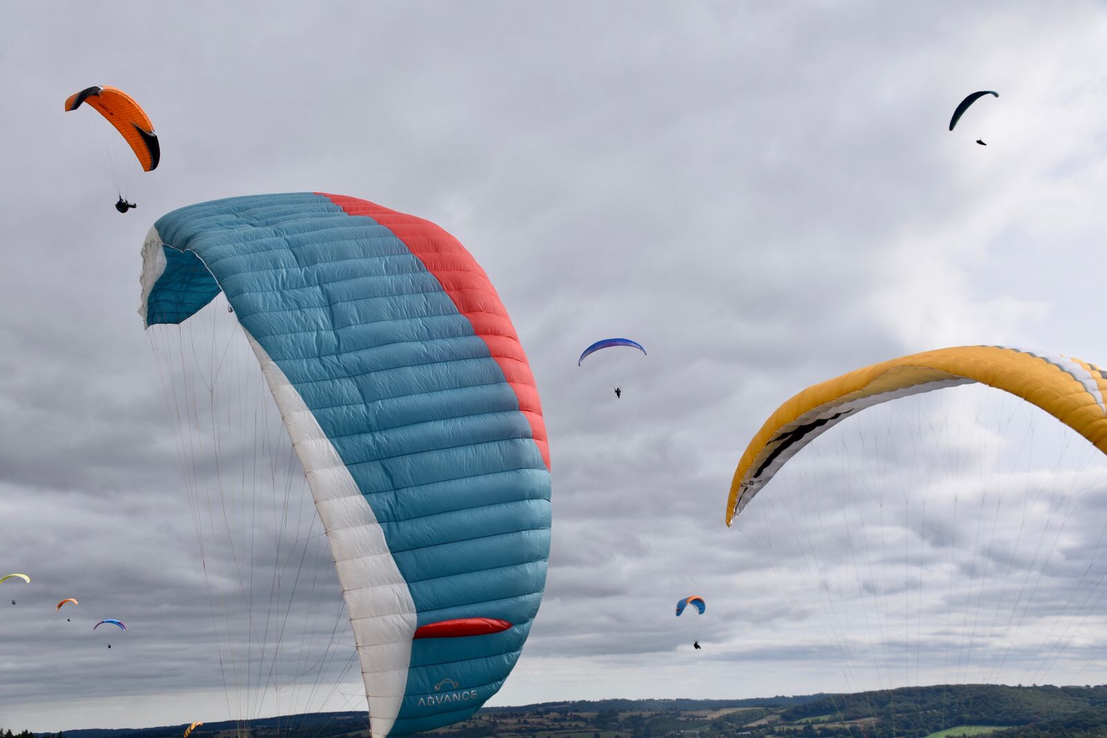 Nikon D5600 sample photo. Paraglider, wings, aircraft photography