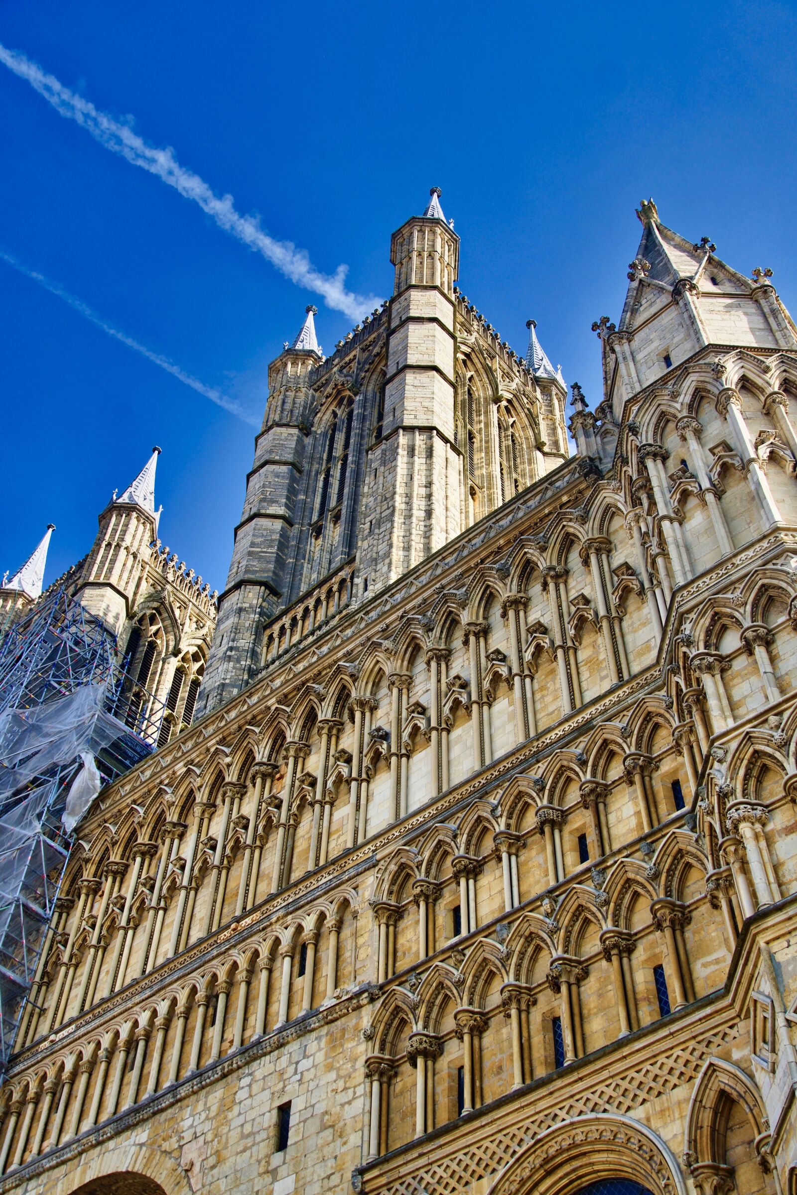 Sony a6500 sample photo. Cathedral, spires, lincoln photography