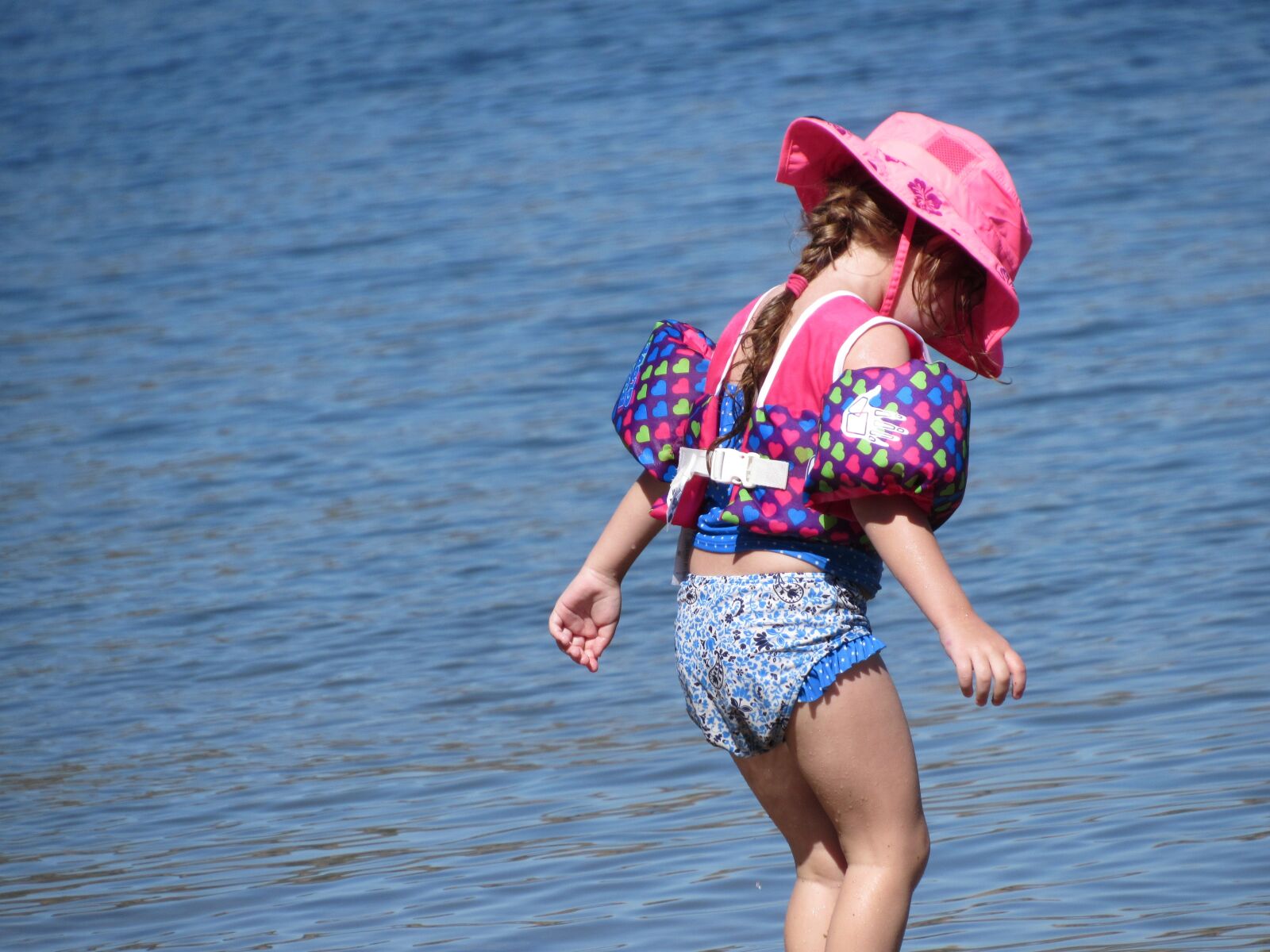 Canon PowerShot SX520 HS sample photo. Summer, swim, lake photography