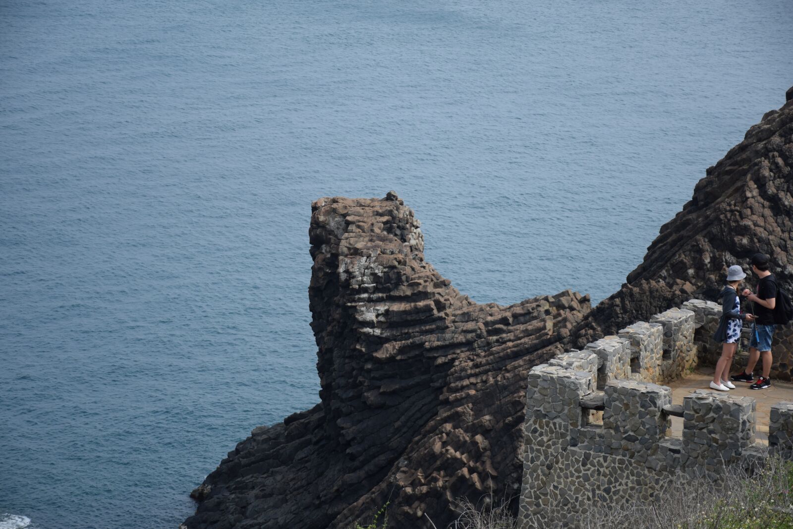 Nikon D5300 sample photo. Stone, penghu, rock photography