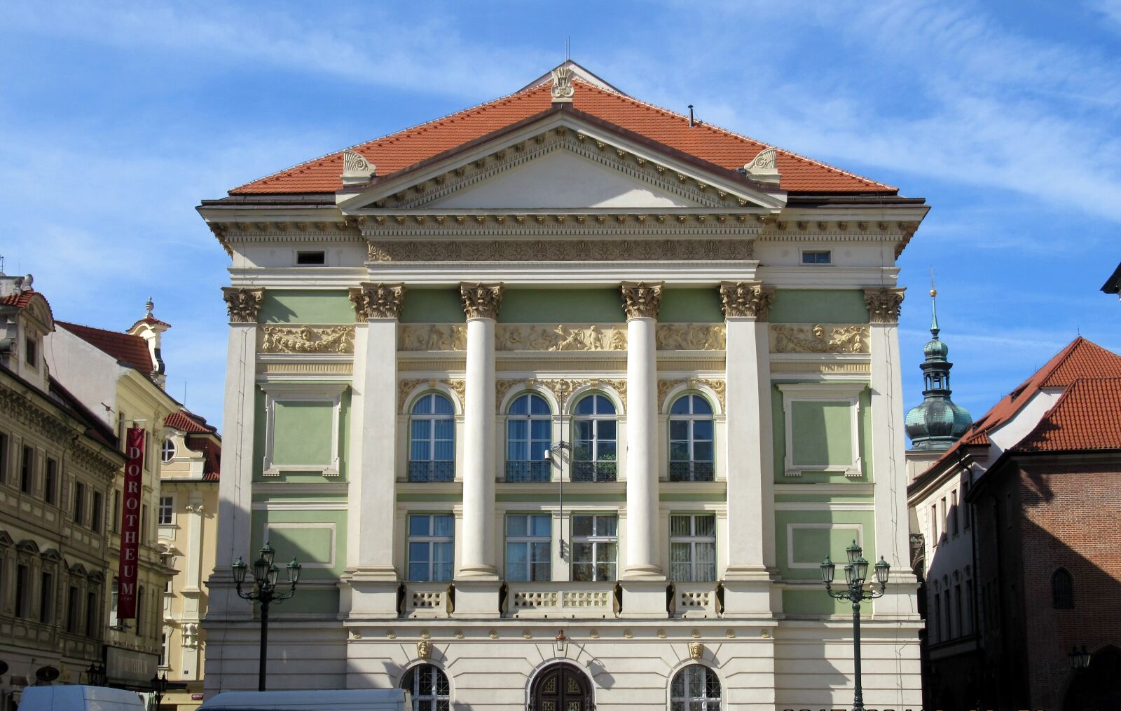 Canon PowerShot SX620 HS sample photo. Prague, facade, architecture photography