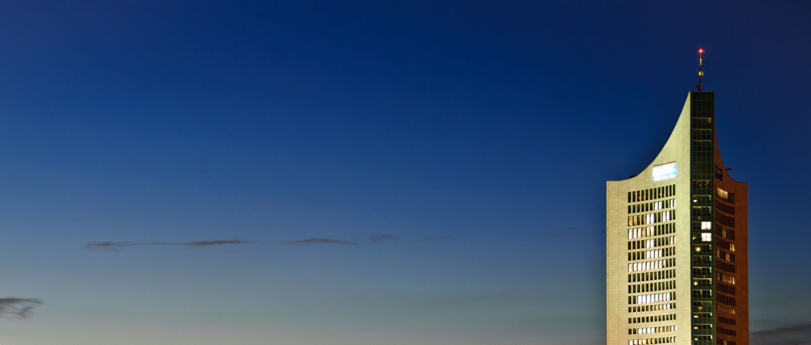 Nikon D60 sample photo. Leipzig, evening, building photography