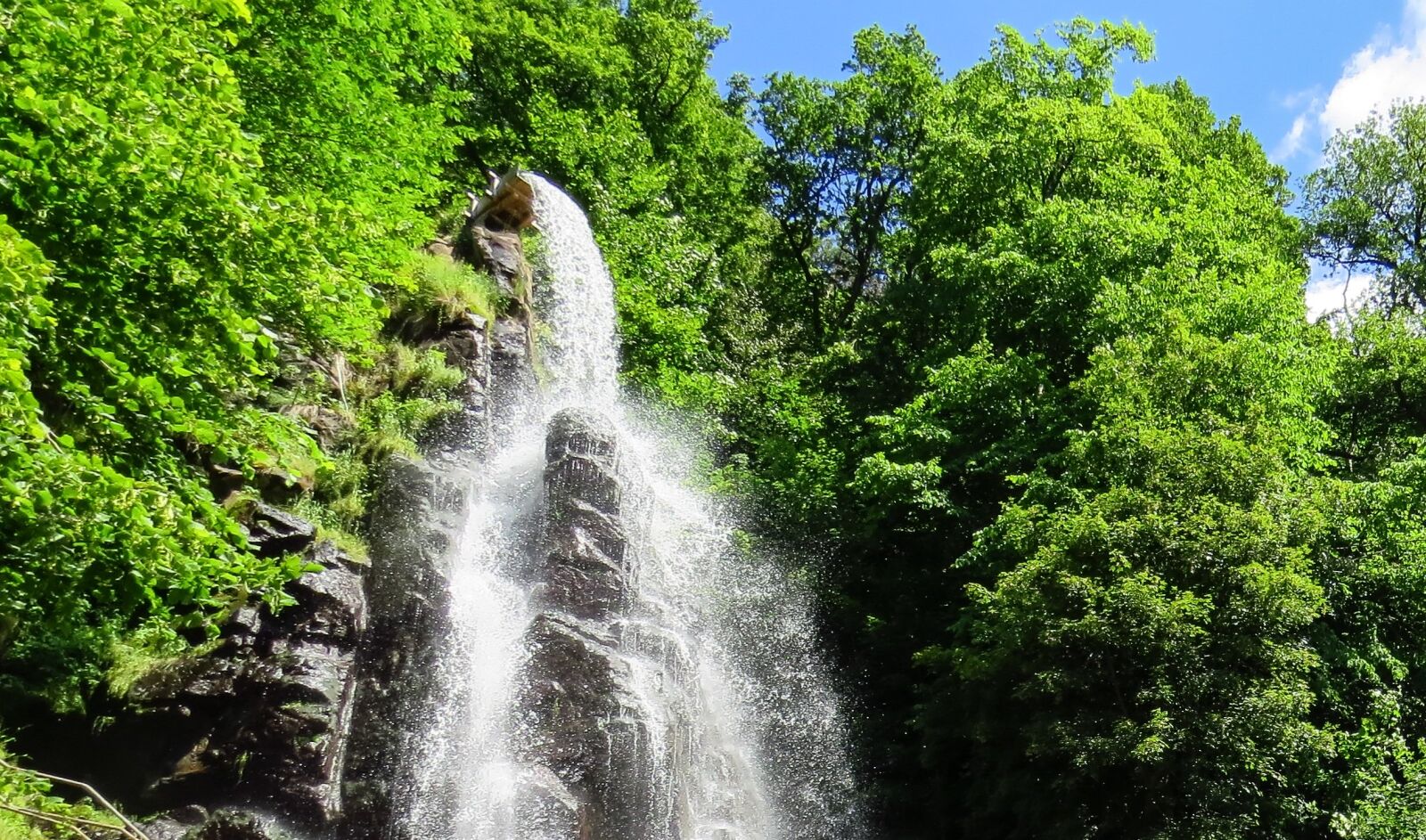 Canon PowerShot SX50 HS sample photo. Waterfall, river, slope photography
