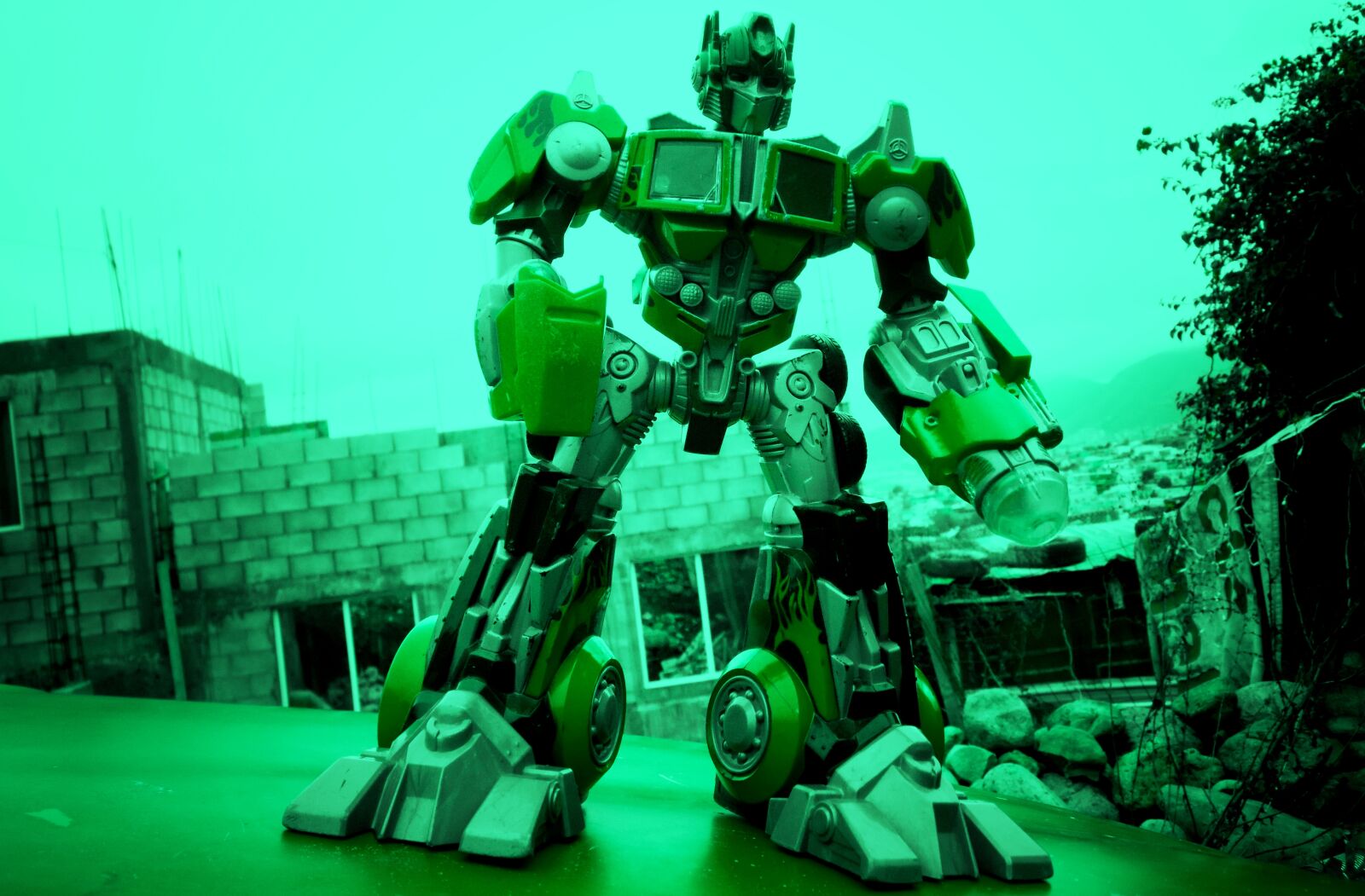 Samsung WB100/  WB101 sample photo. Fotografia, optimus, prime, transformers photography