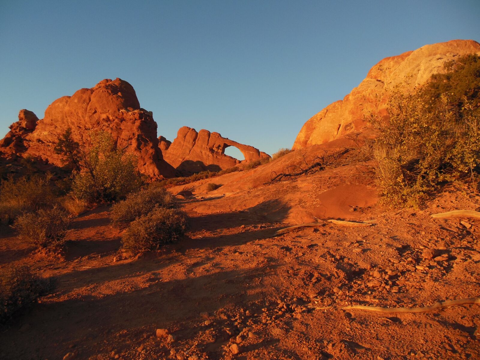 Nikon Coolpix S6300 sample photo. Arches, national park, sunset photography