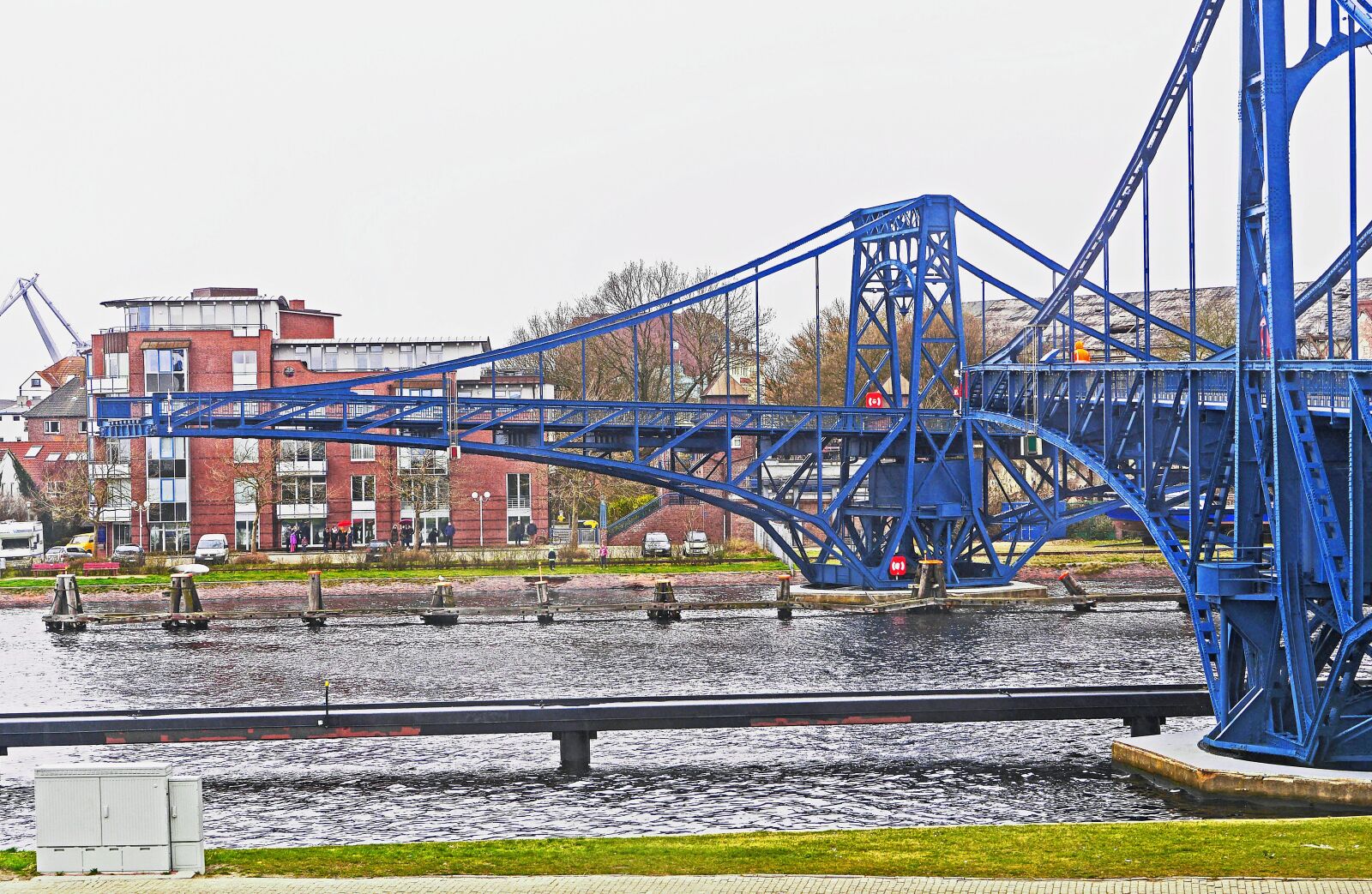 Panasonic Lumix DMC-GH3 sample photo. Wilhelmshaven, kaiser wilhelm bridge photography