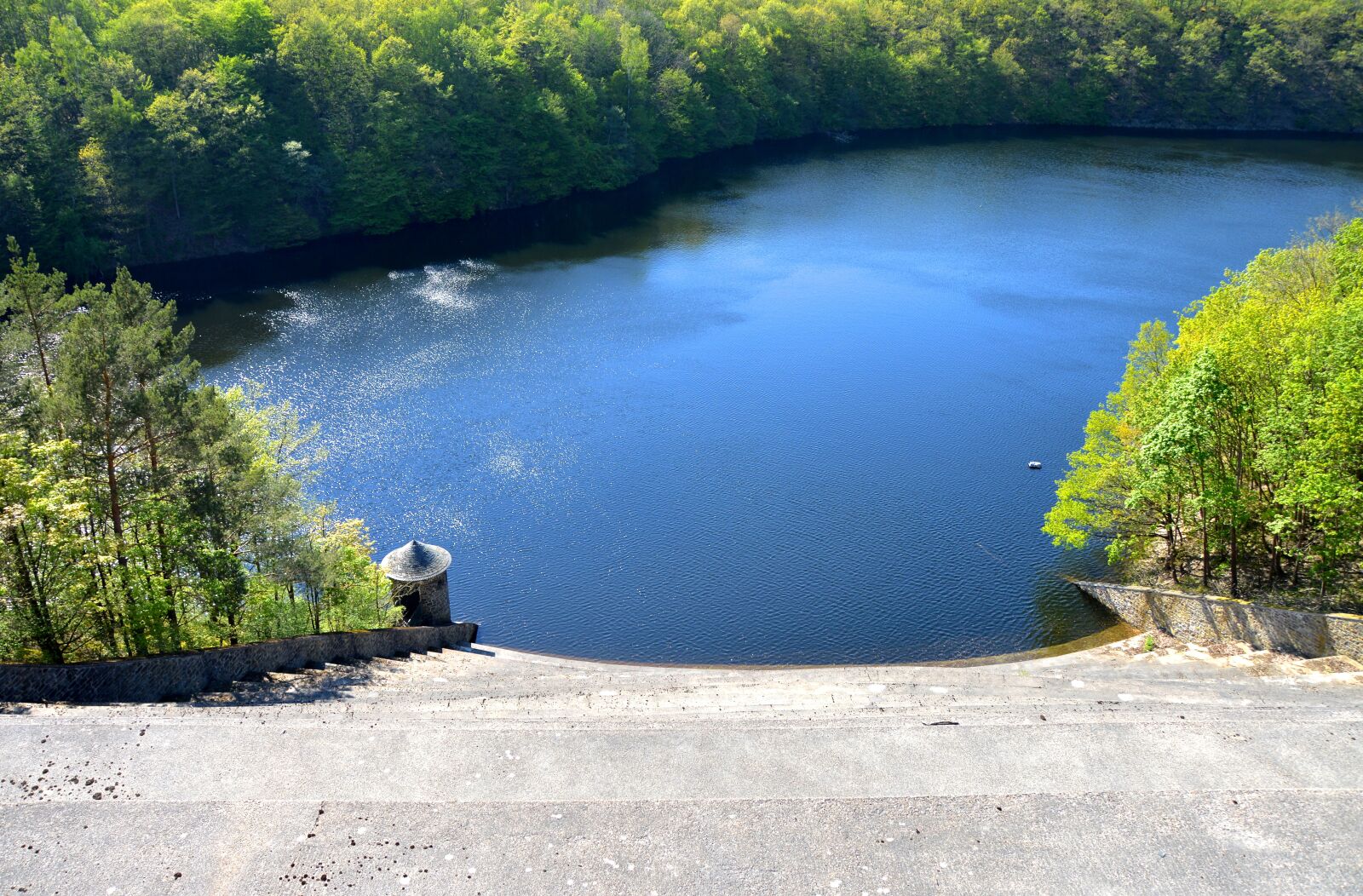 Nikon D3200 sample photo. Eifel, lake, landscape photography