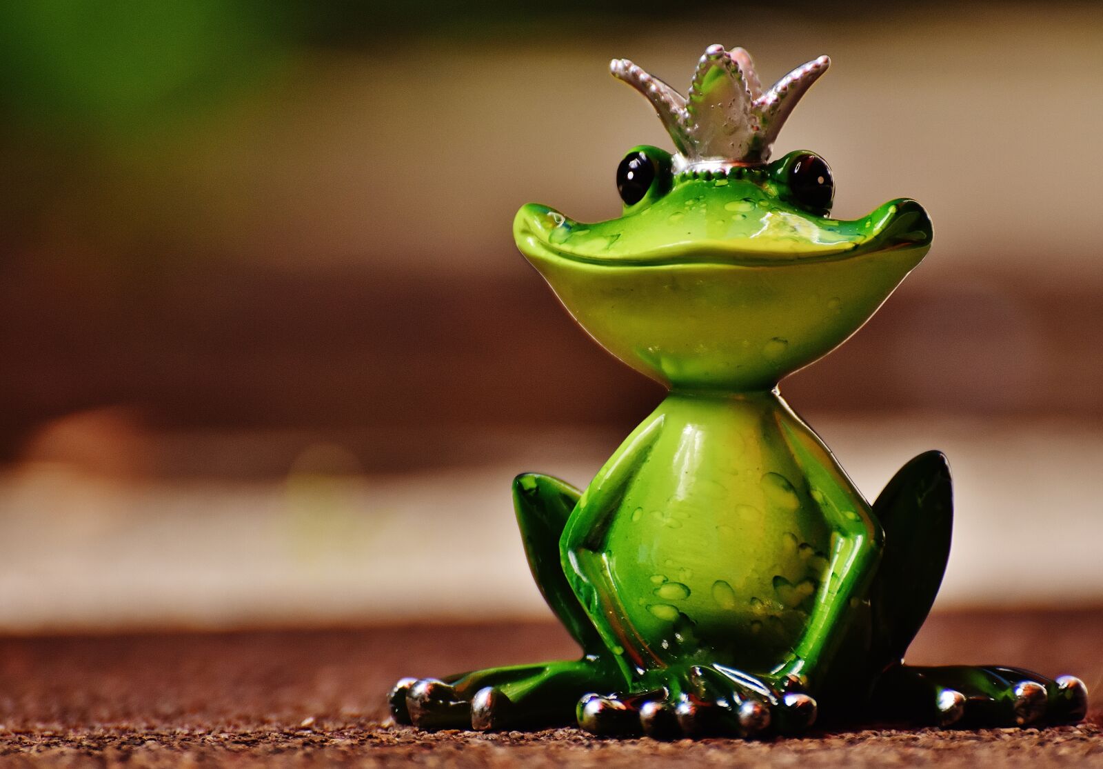 Nikon D7200 sample photo. Frog, frog prince, crown photography
