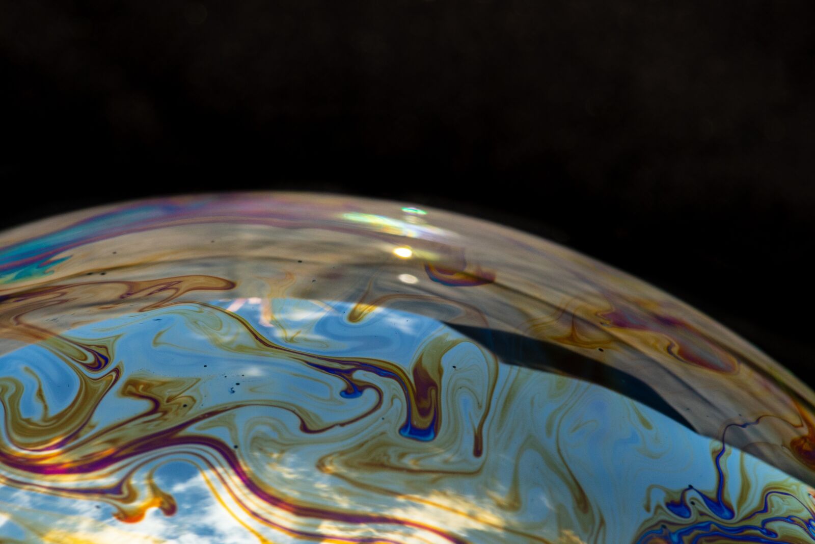Canon EOS 200D (EOS Rebel SL2 / EOS Kiss X9) sample photo. Soap bubble, color, colour photography