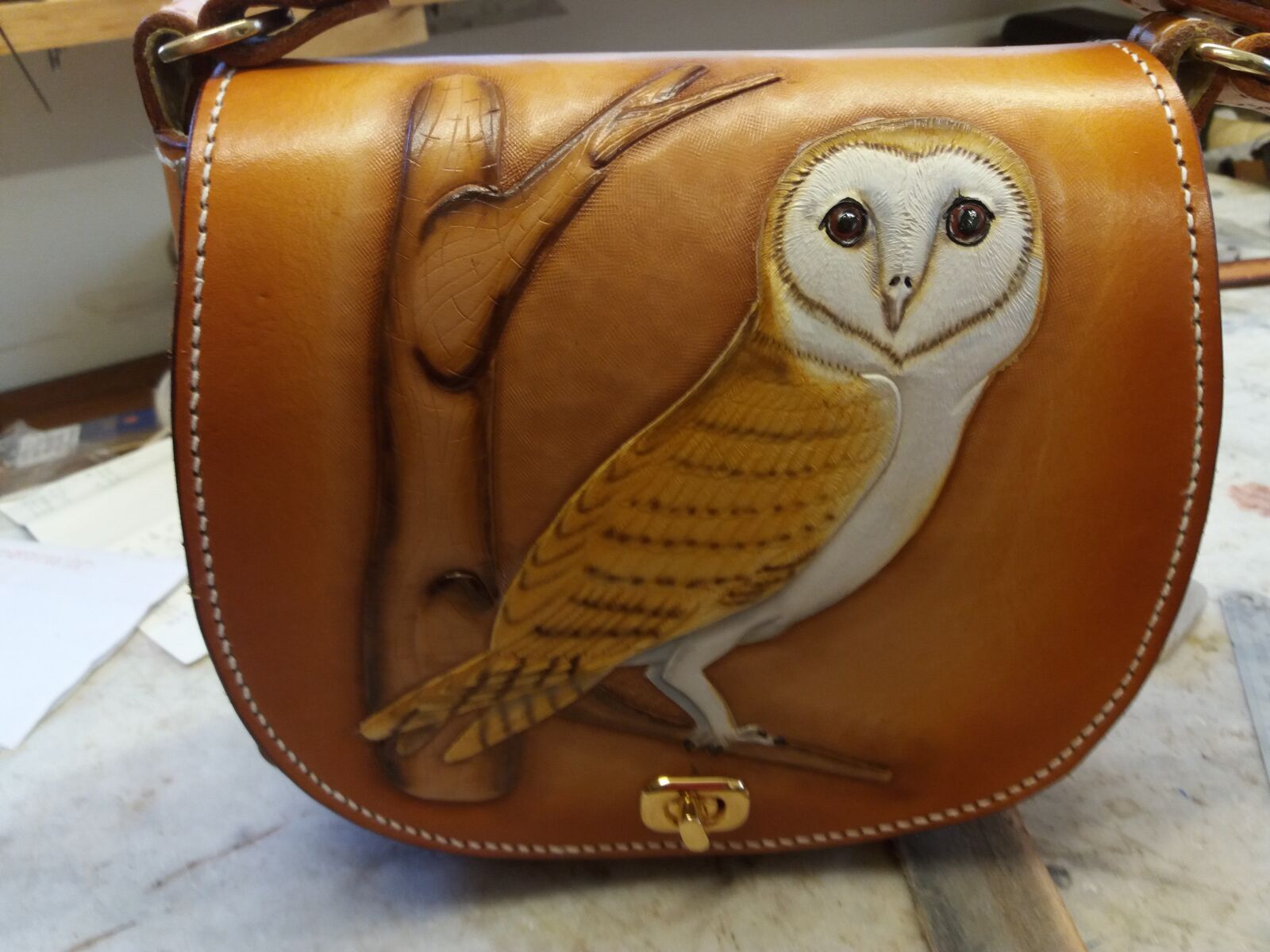 Samsung Galaxy J5(2016) sample photo. Barn, owl, shoulder photography