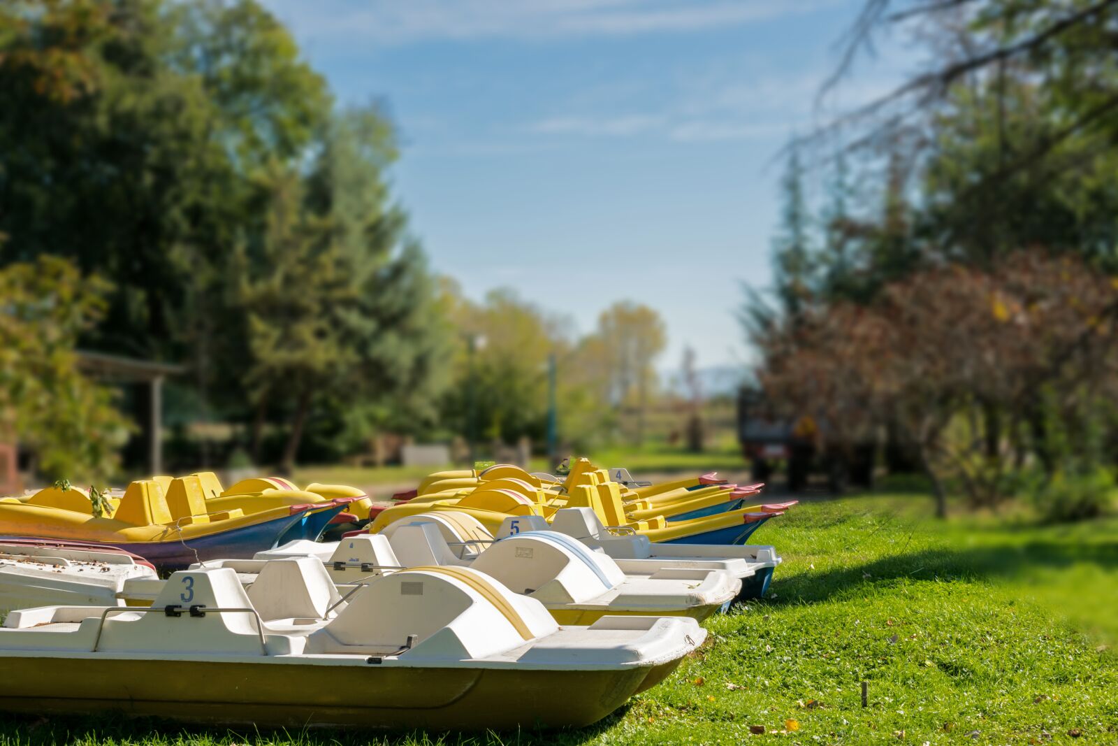 Nikon D3300 sample photo. Paddle boat, sun, outside photography