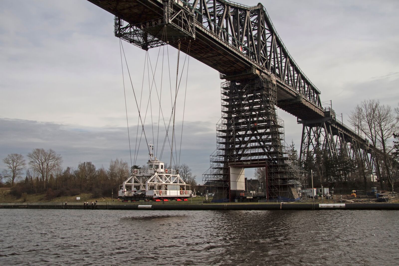 Canon EOS 7D sample photo. Transporter bridge, rendsburg, north photography