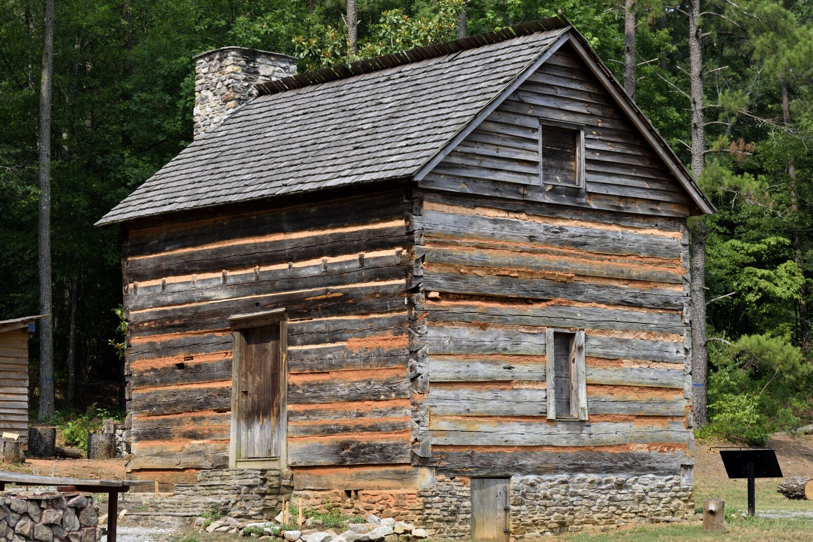 Nikon D3300 sample photo. Old, rustic, log cabin photography