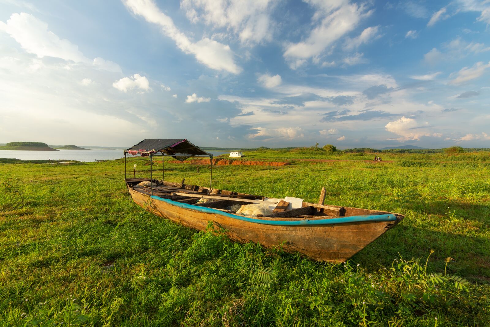 Nikon D7200 sample photo. Landscape, boat, lake photography
