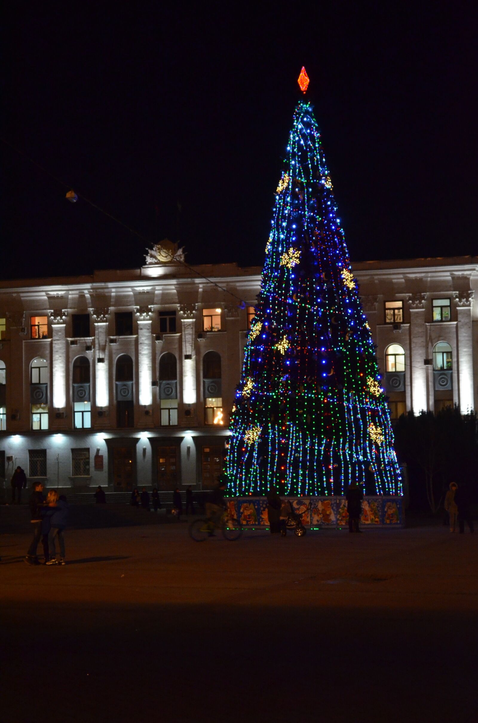 Nikon D5100 sample photo. New year's eve, christmas photography