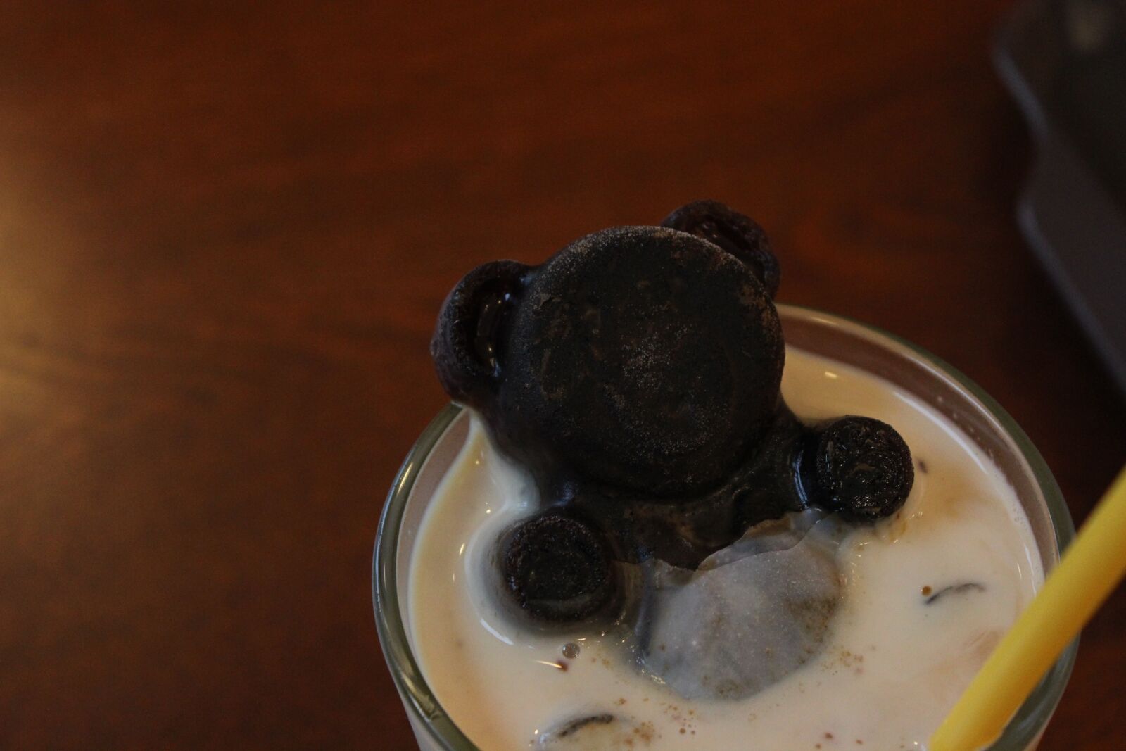 Canon EOS 600D (Rebel EOS T3i / EOS Kiss X5) sample photo. Latte, bear desktop, coffee photography