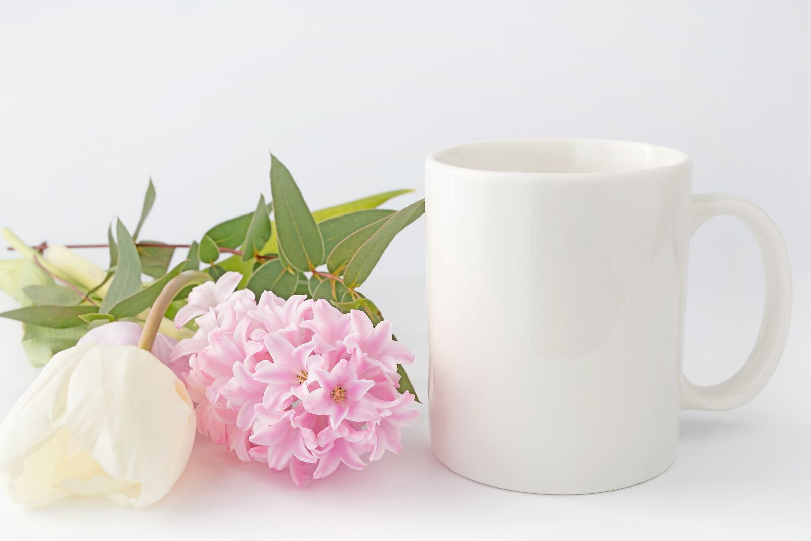 Canon EOS 5DS R sample photo. Pink, leaves, mug photography