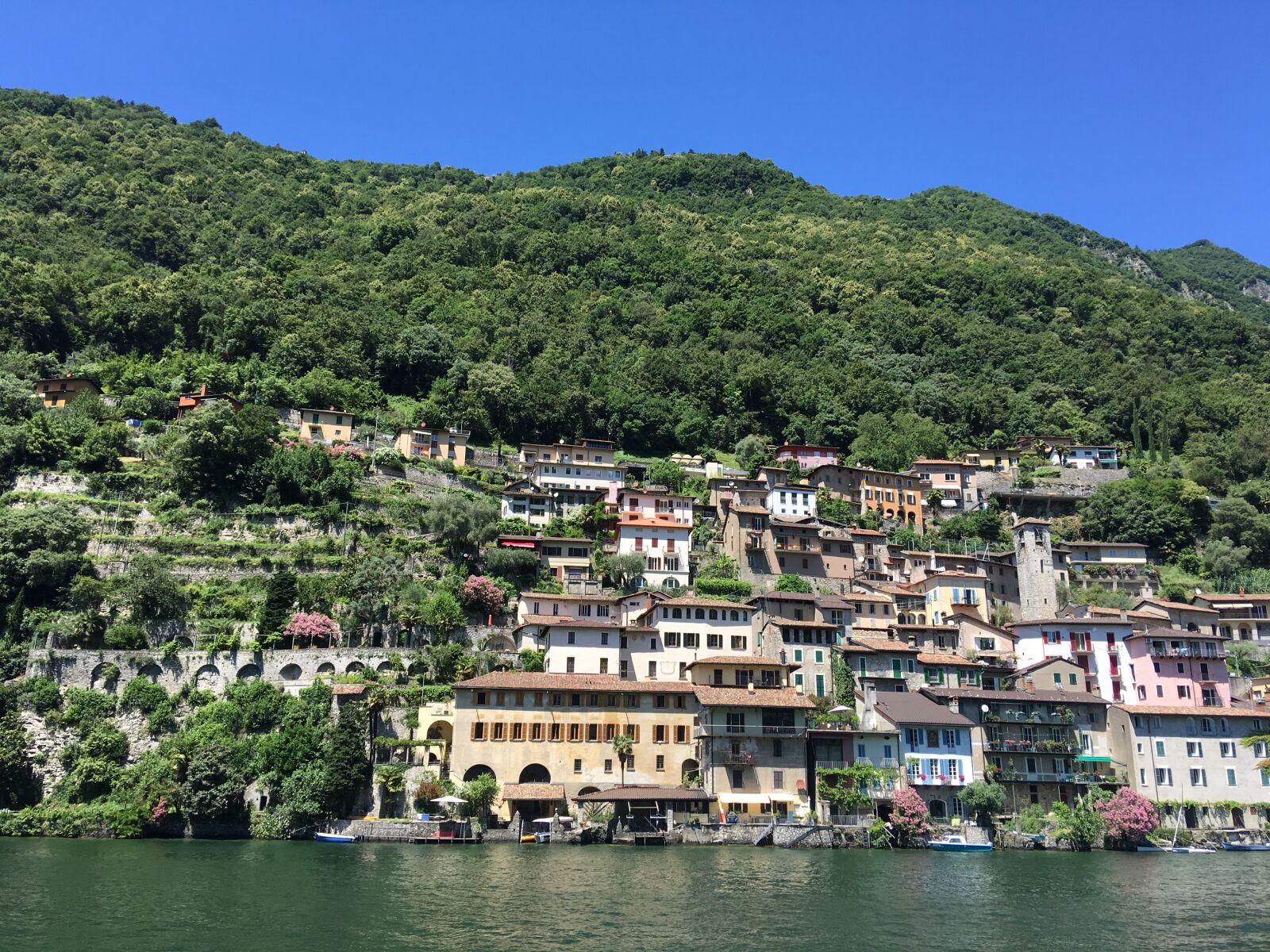 iPhone 6s Plus back camera 4.15mm f/2.2 sample photo. Lakeside, village photography