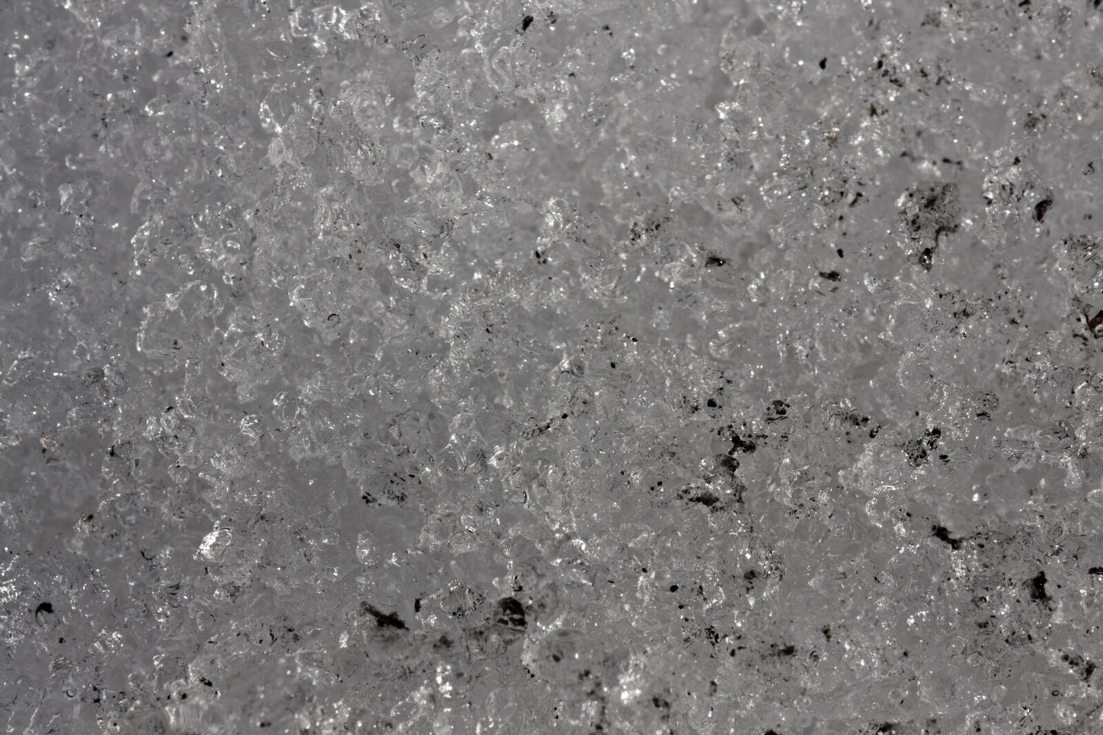 Canon EF 180mm F3.5L Macro USM sample photo. Melted, snow, texture photography