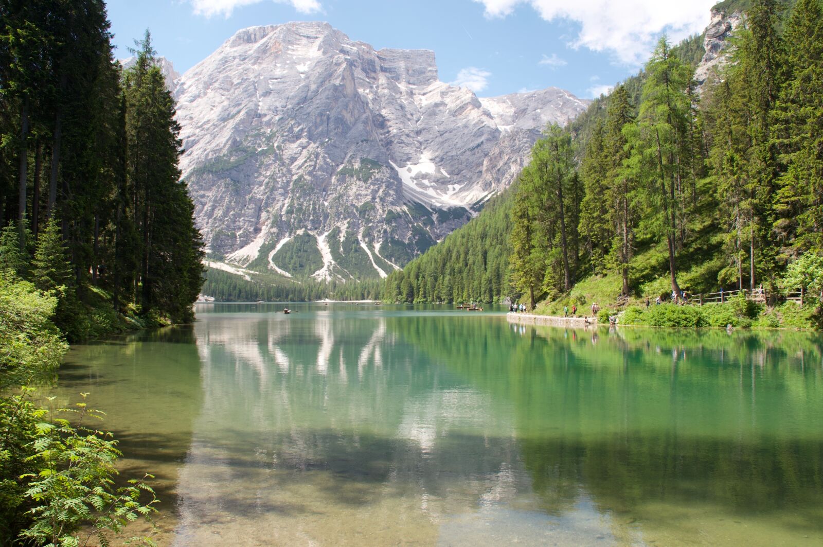 Nikon D5000 sample photo. Breies, lake, mountain photography