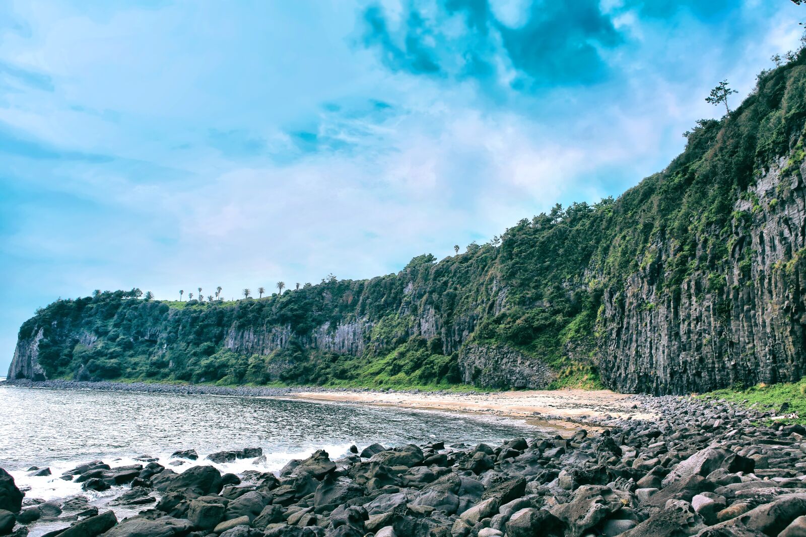 Canon EOS 5D Mark III sample photo. Sea, beach, jeju island photography