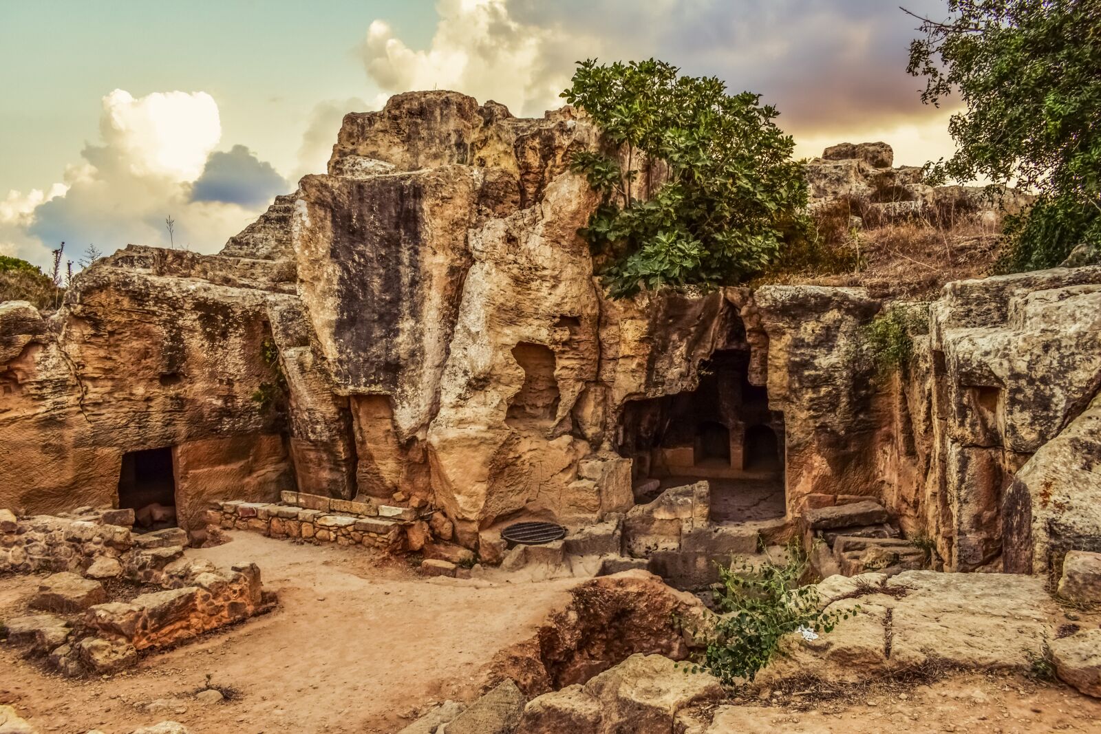 Nikon D3300 sample photo. Cyprus, paphos, tombs of photography