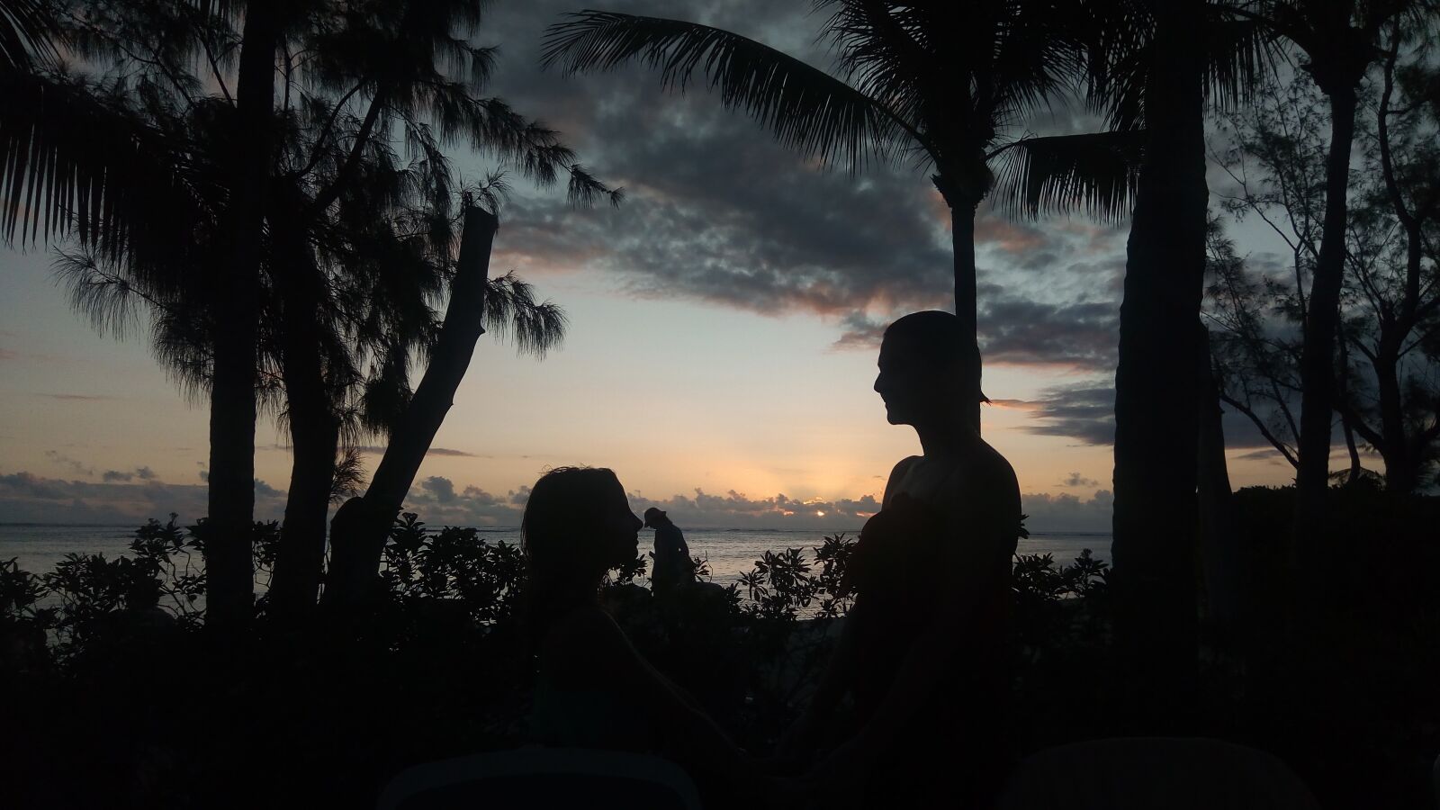 ASUS X008D sample photo. Sunset, ocean, beach photography