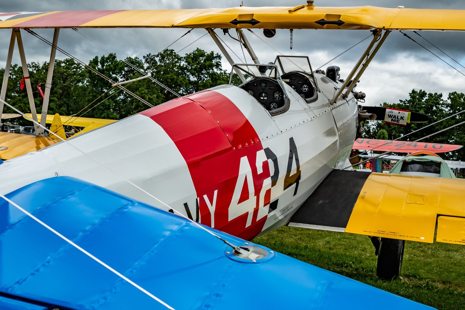 Tamron SP 24-70mm F2.8 Di VC USD sample photo. Biplane, aviation, vintage photography