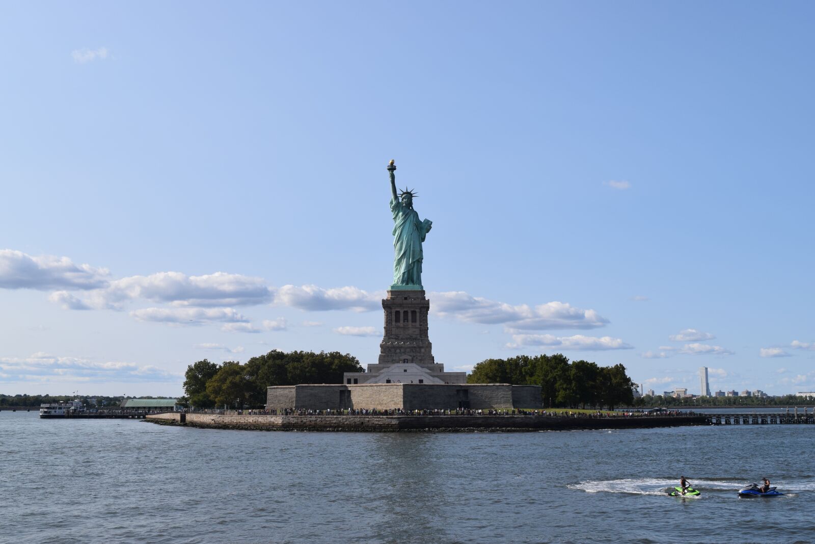 Nikon D3300 sample photo. Statue of liberty, new photography