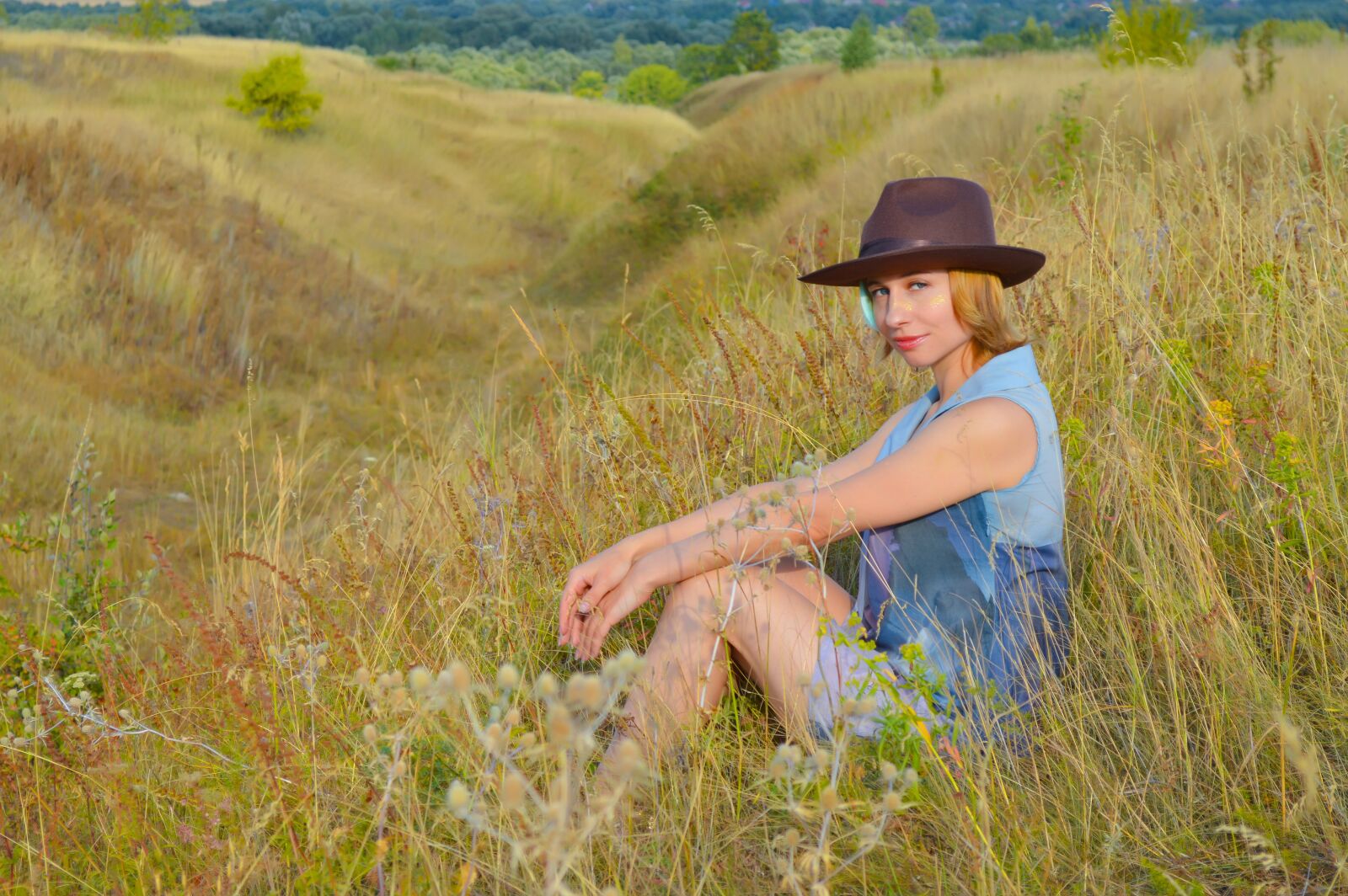 Nikon D3200 sample photo. Woman, model, country girl photography