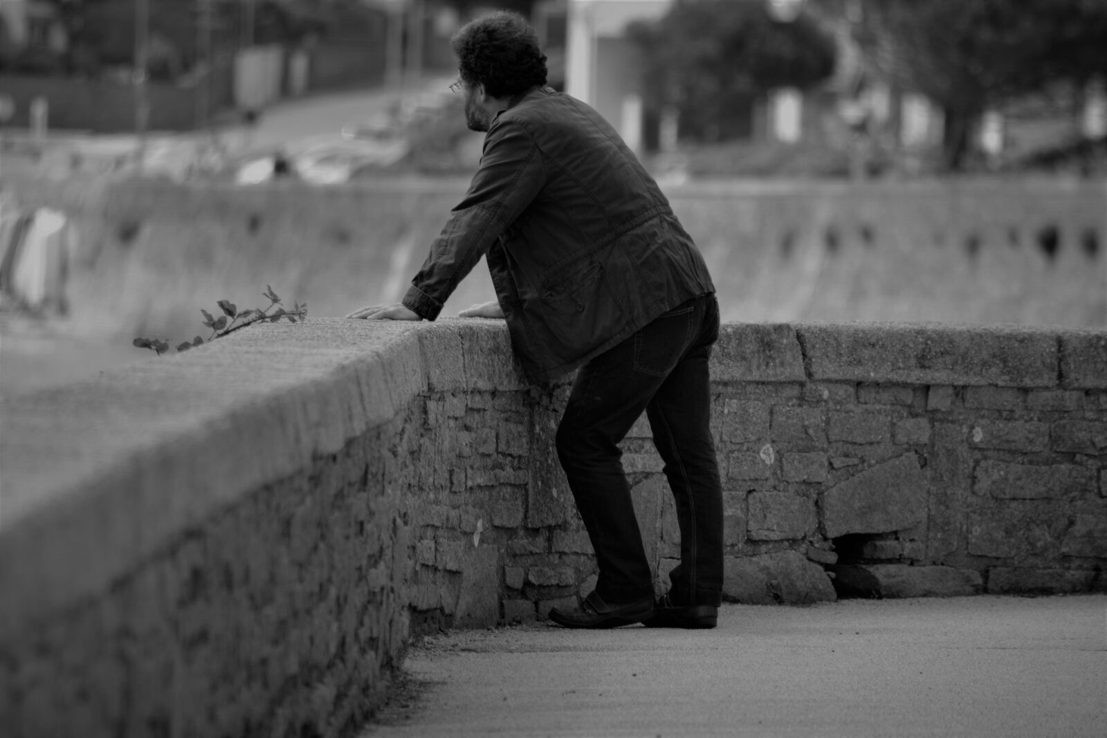 Nikon D5200 sample photo. Man, solitude, only photography