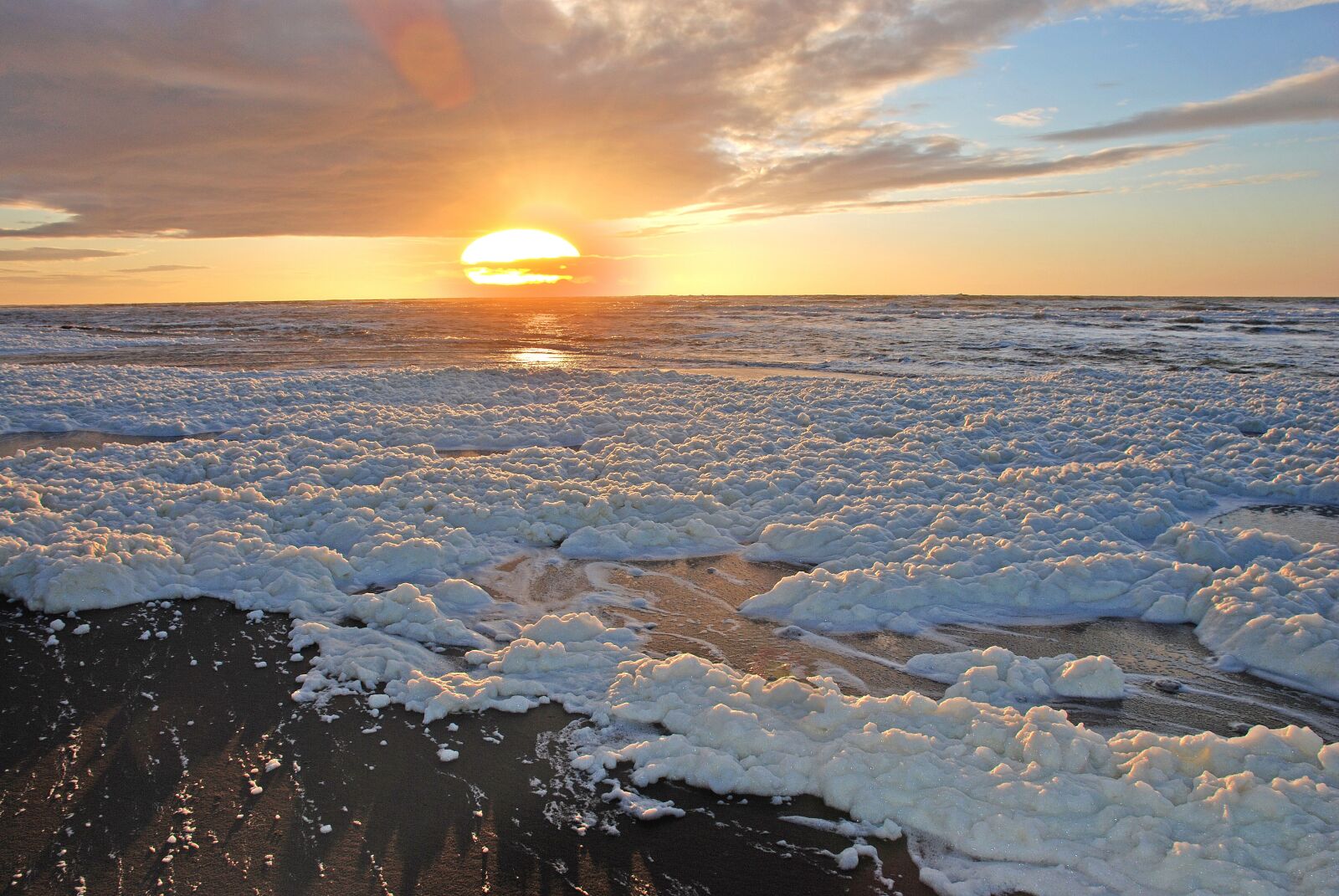Nikon D80 sample photo. Beach, sea, sunset photography