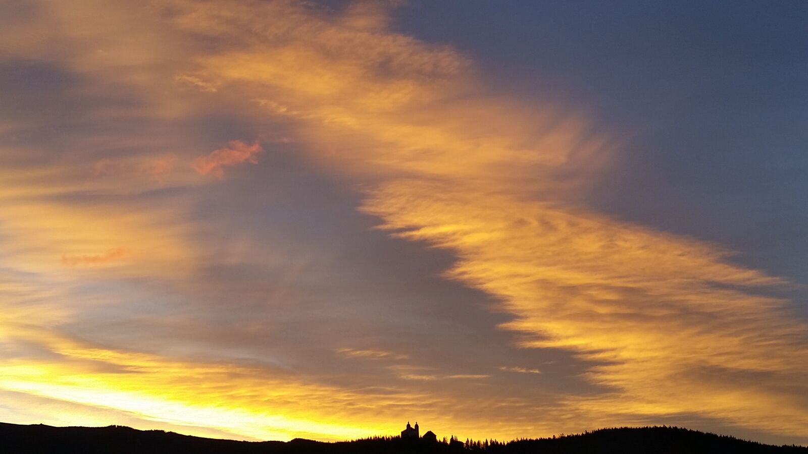 Samsung Galaxy S5 sample photo. Sunset, carinthia photography