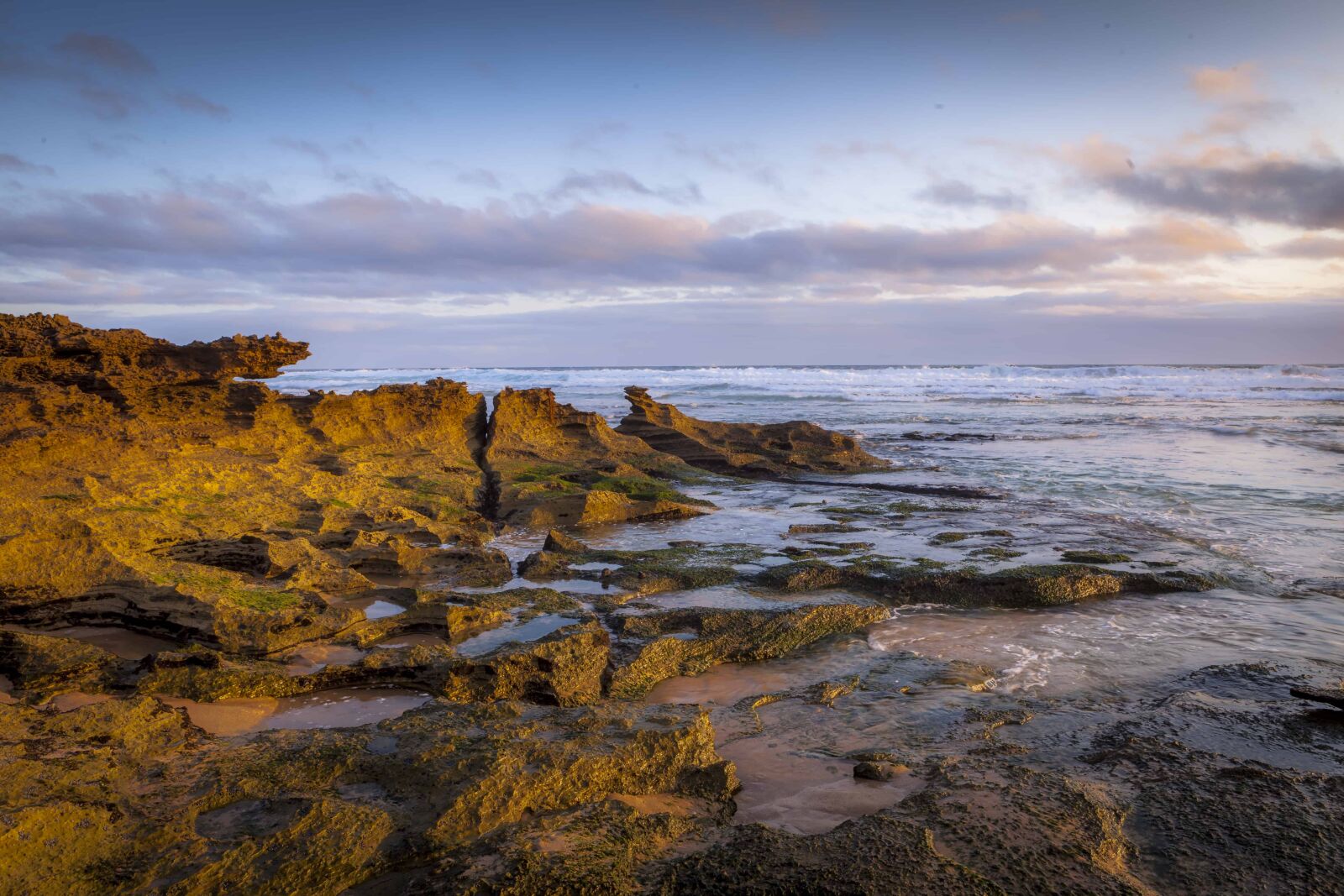 Canon EF 24-70mm F2.8L USM sample photo. Seashore, water, sunset, beach photography
