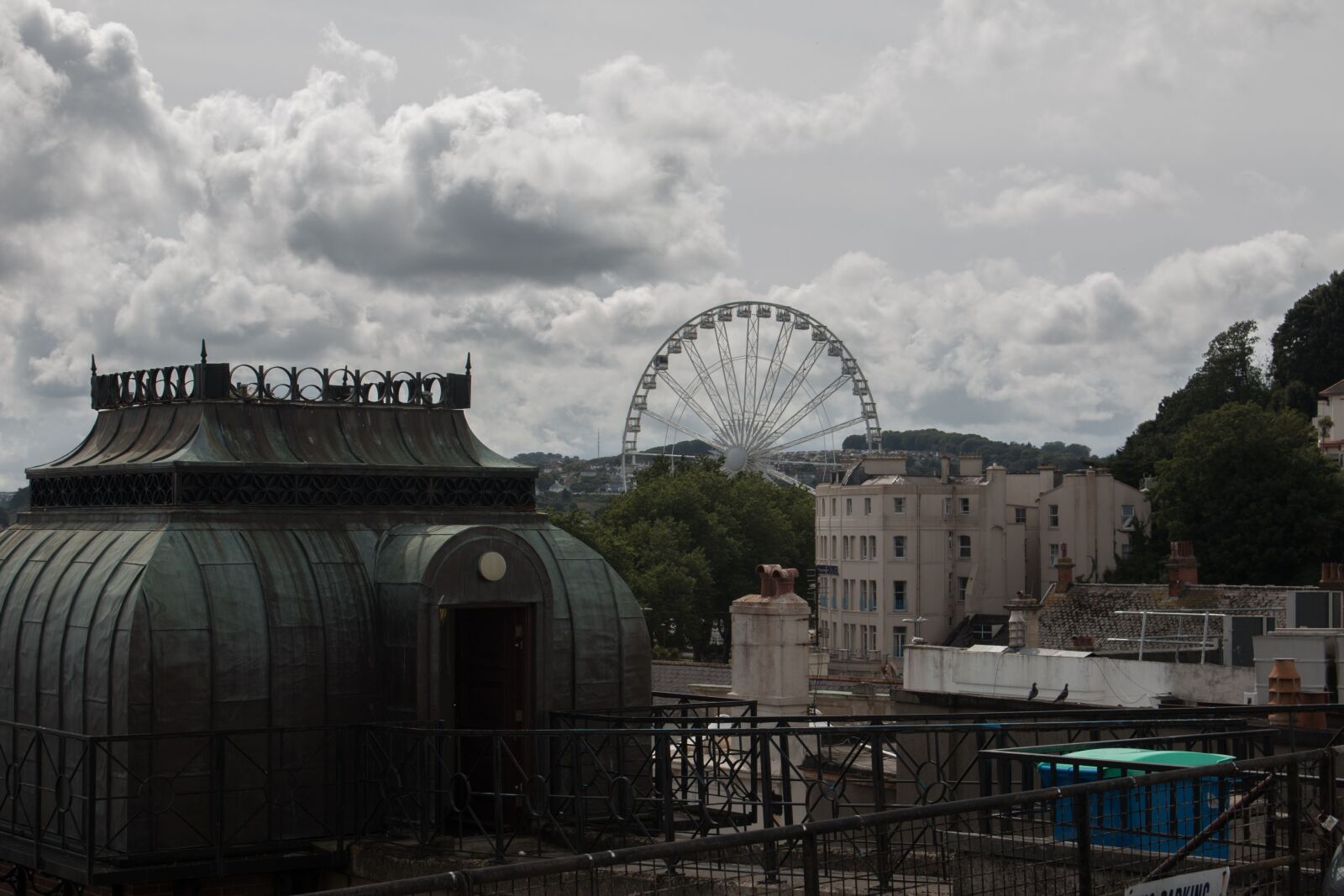 Canon EOS 70D sample photo. England, ferris wheel, architecture photography