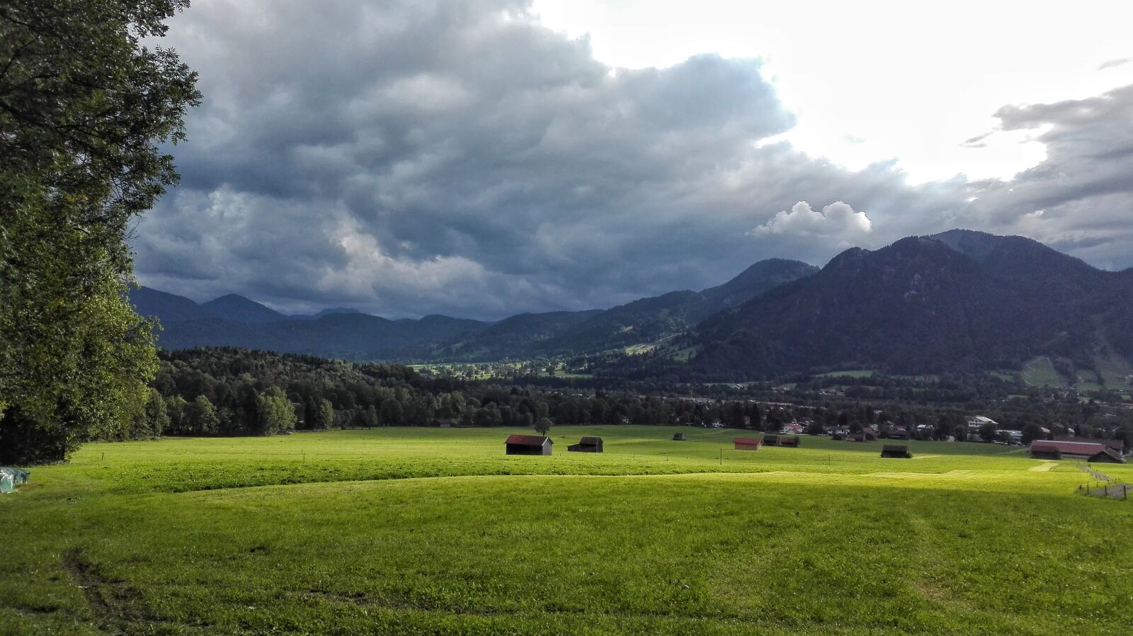 HUAWEI P8 Lite sample photo. Mountains, alpine meadow, abendstimmung photography