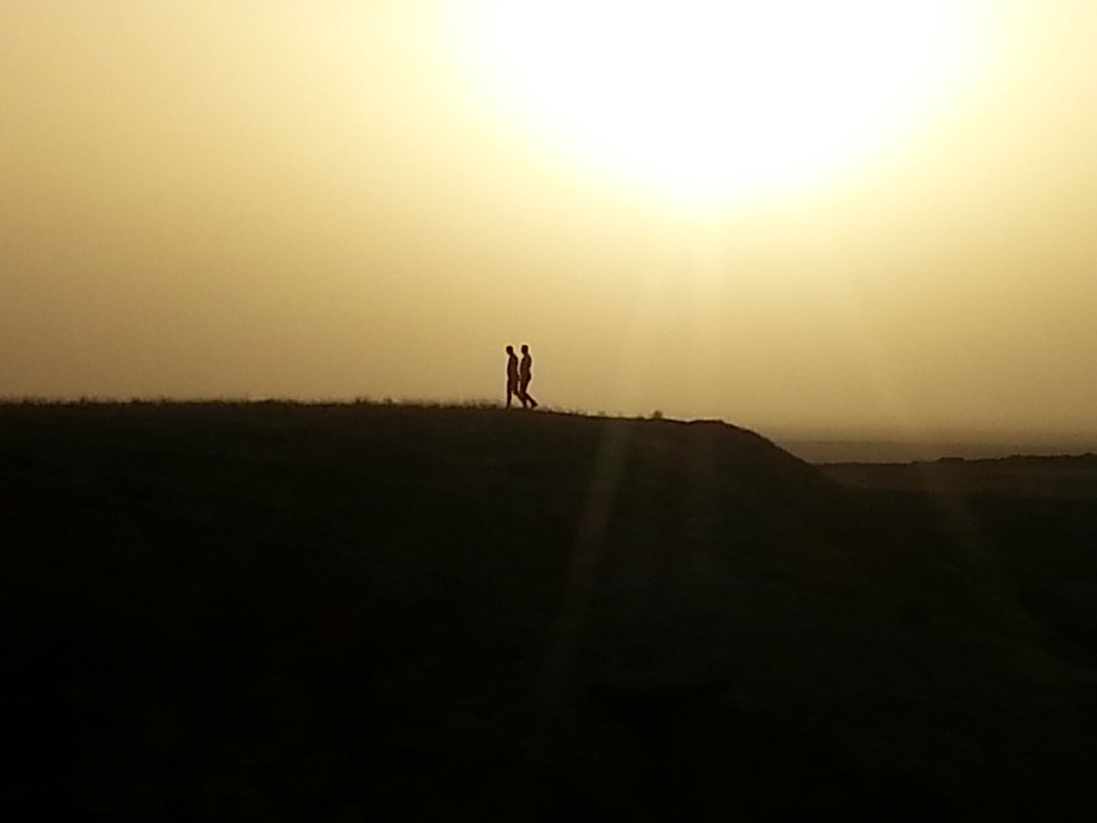 Samsung Galaxy S3 sample photo. Silhouette, of, man, standing photography
